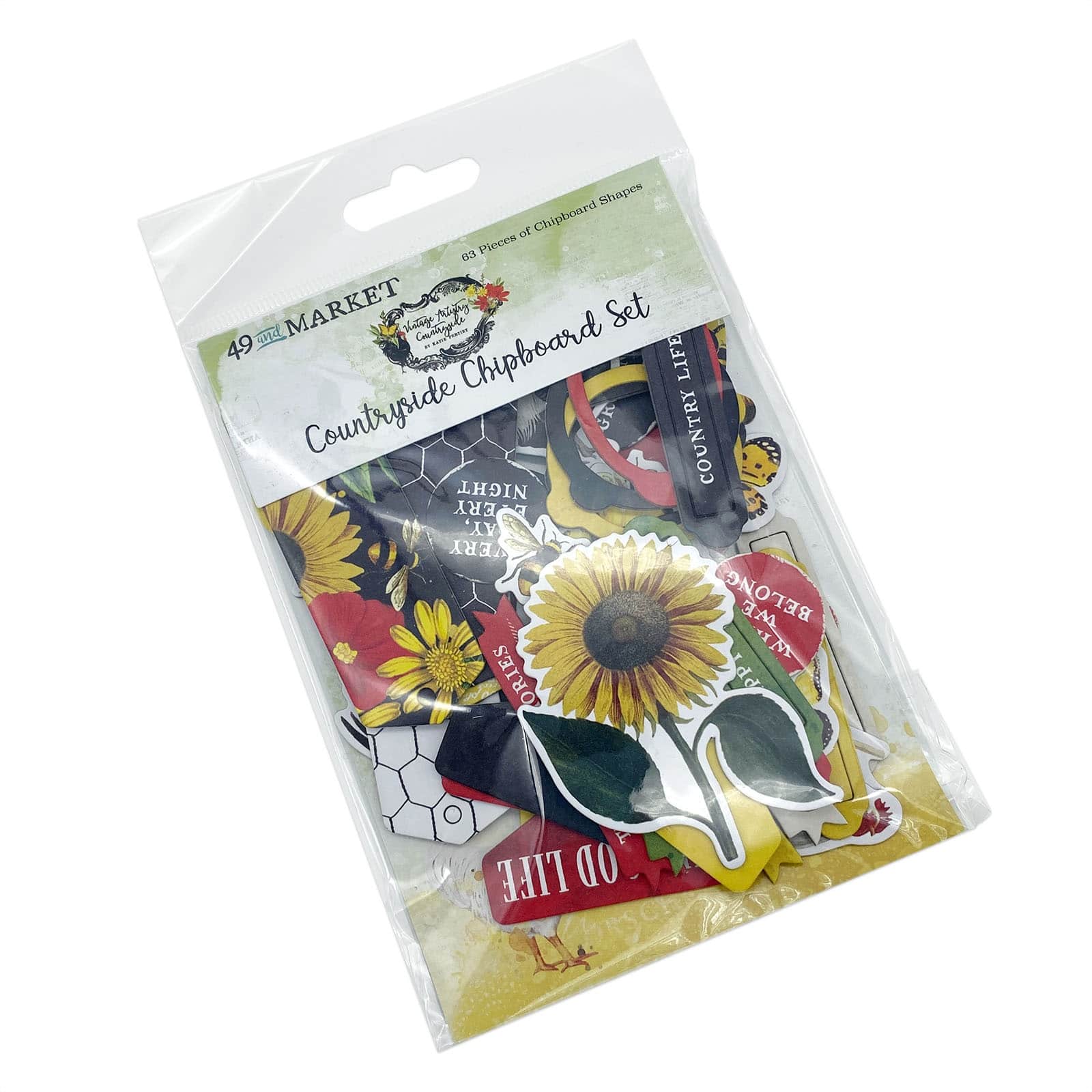 49 And Market Vintage Artistry Countryside Chipboard Bits