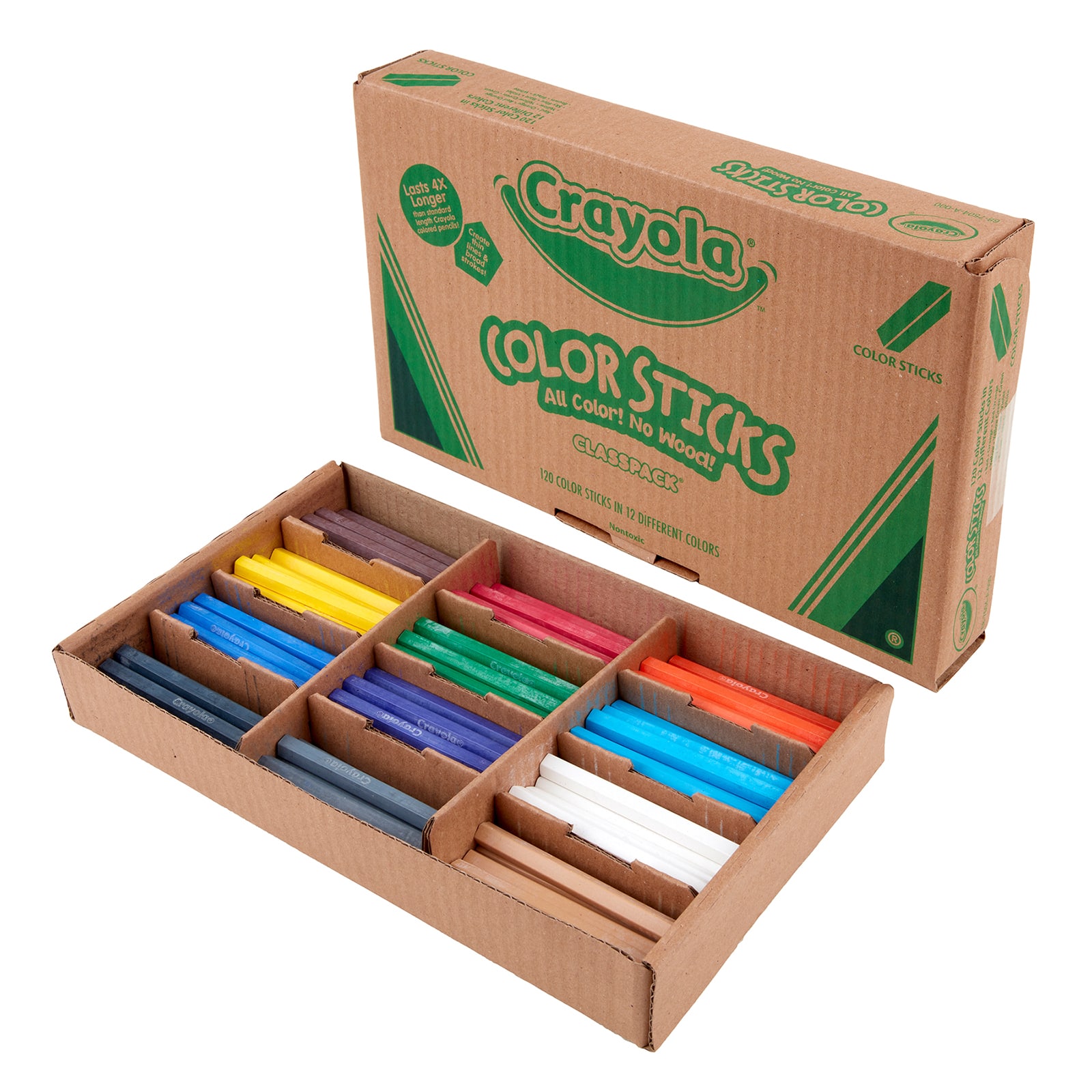 Crayola® 120 Piece Color Sticks Classpack