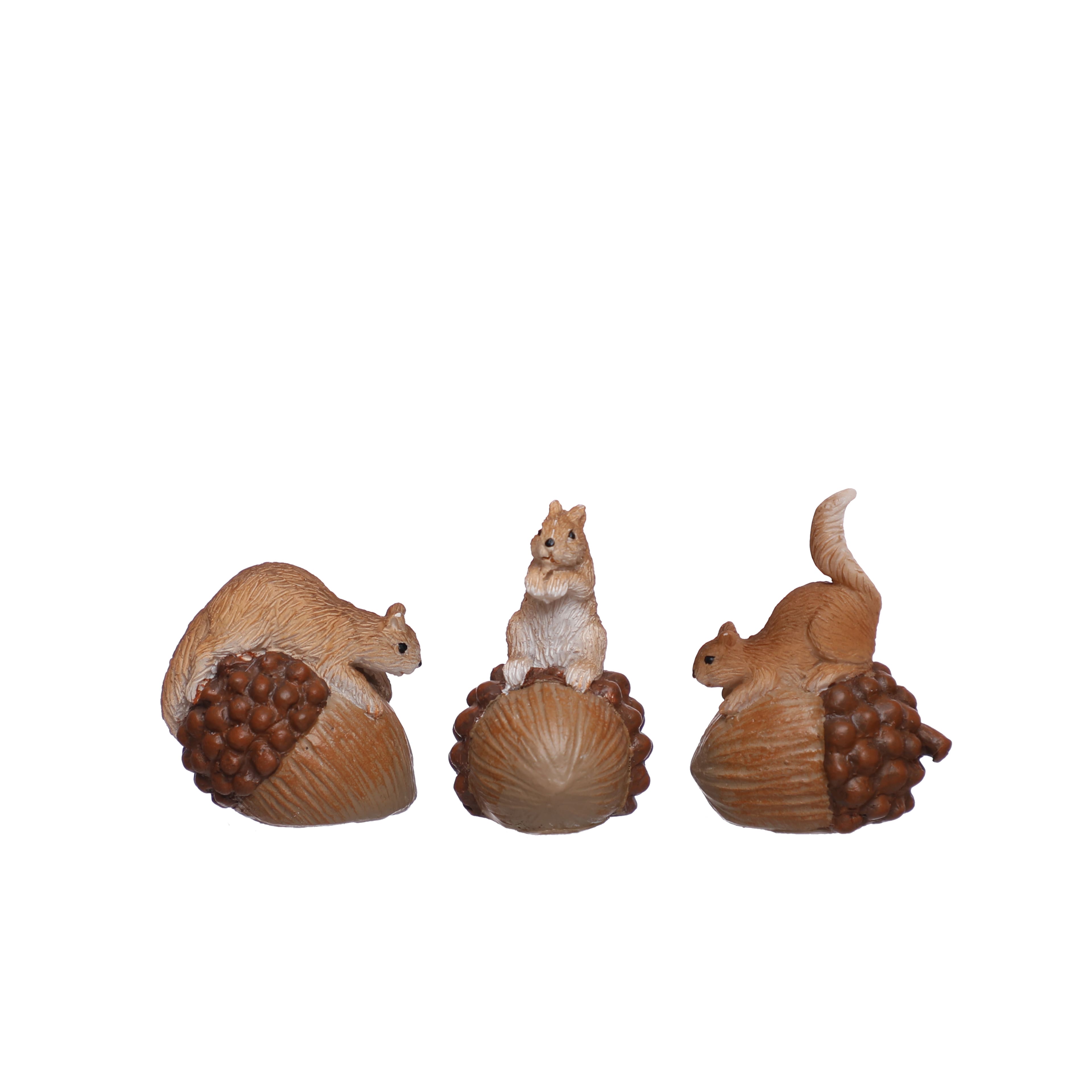 Mini Squirrels, 3ct. by Ashland&#xAE;