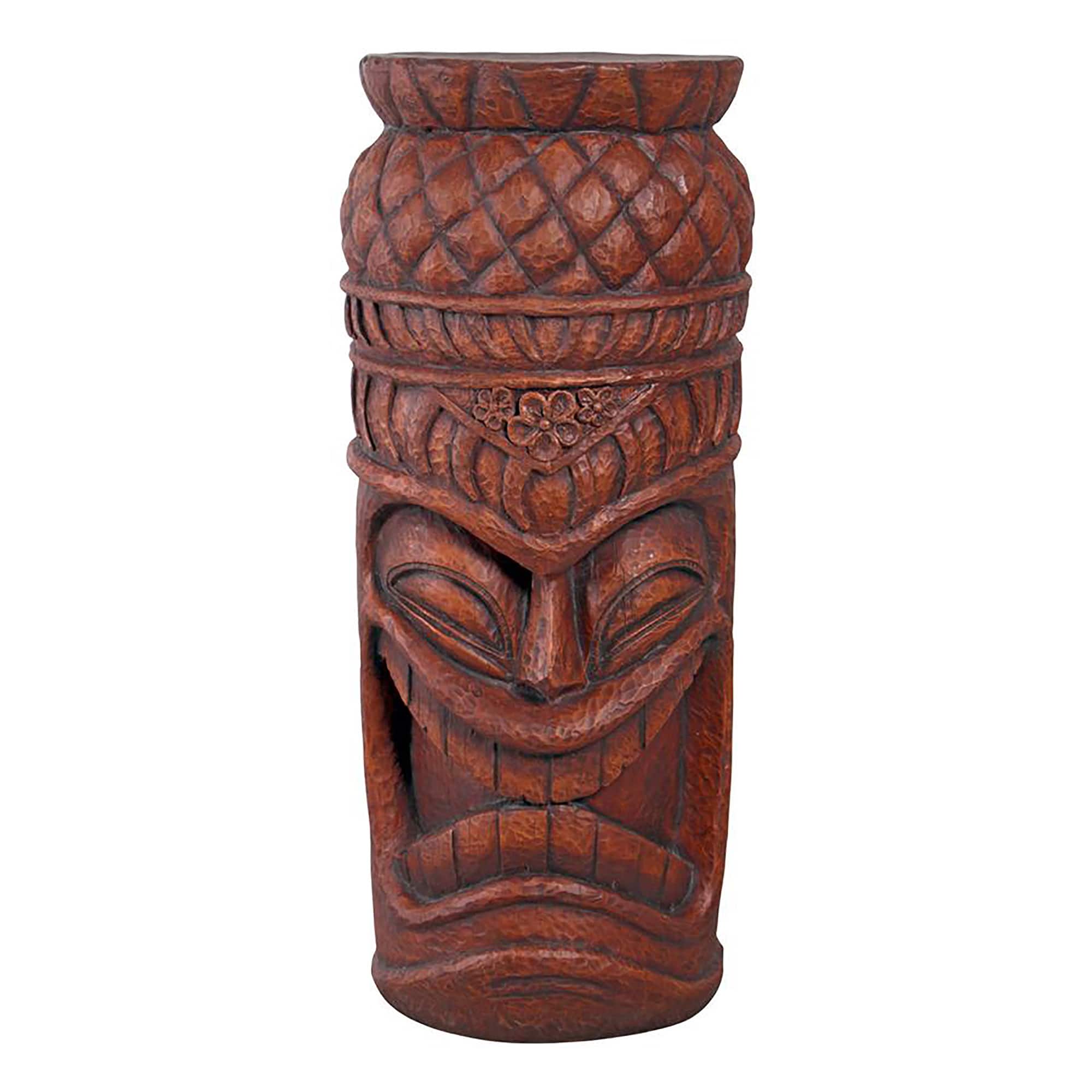 Design Toscano 38" Grand Island Tiki Cocktail Console Statue