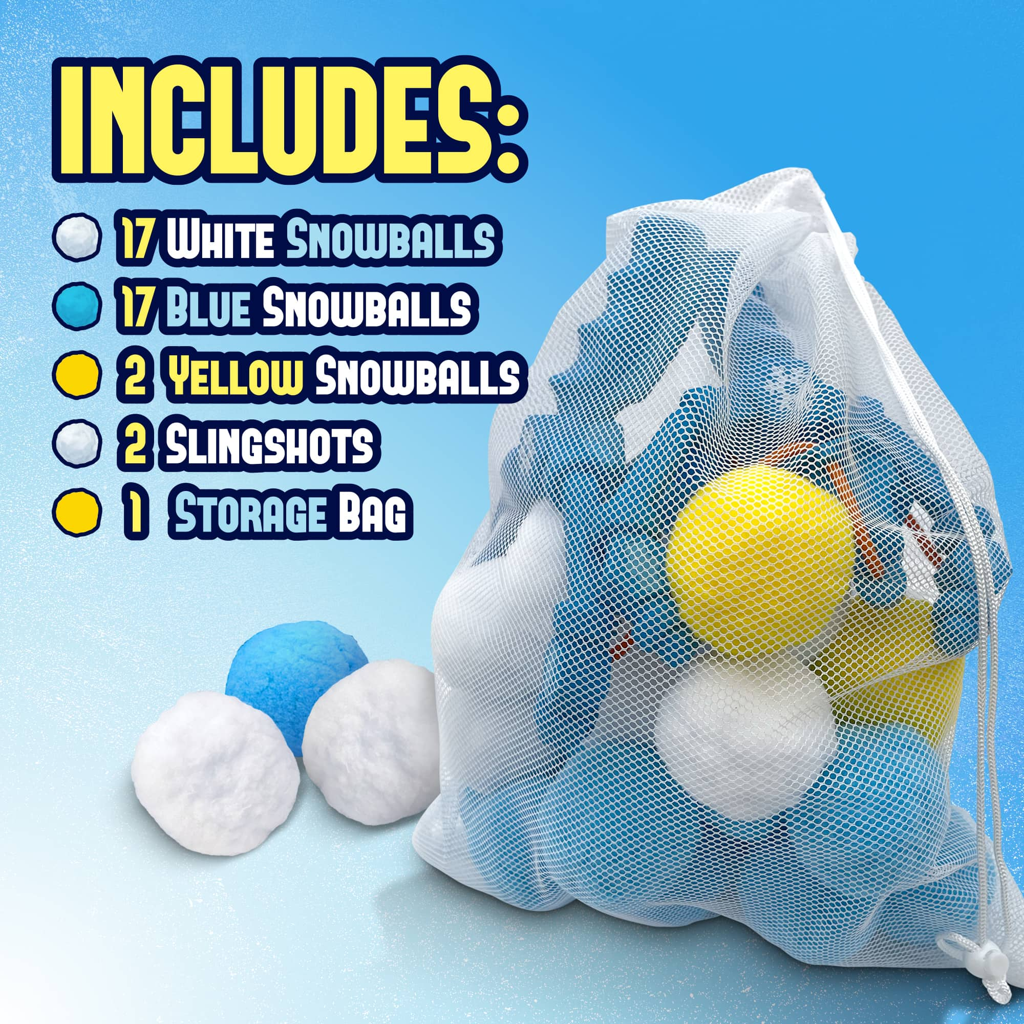 ArtSkills&#xAE; Snowball Battle Indoor Snowball Fight Set