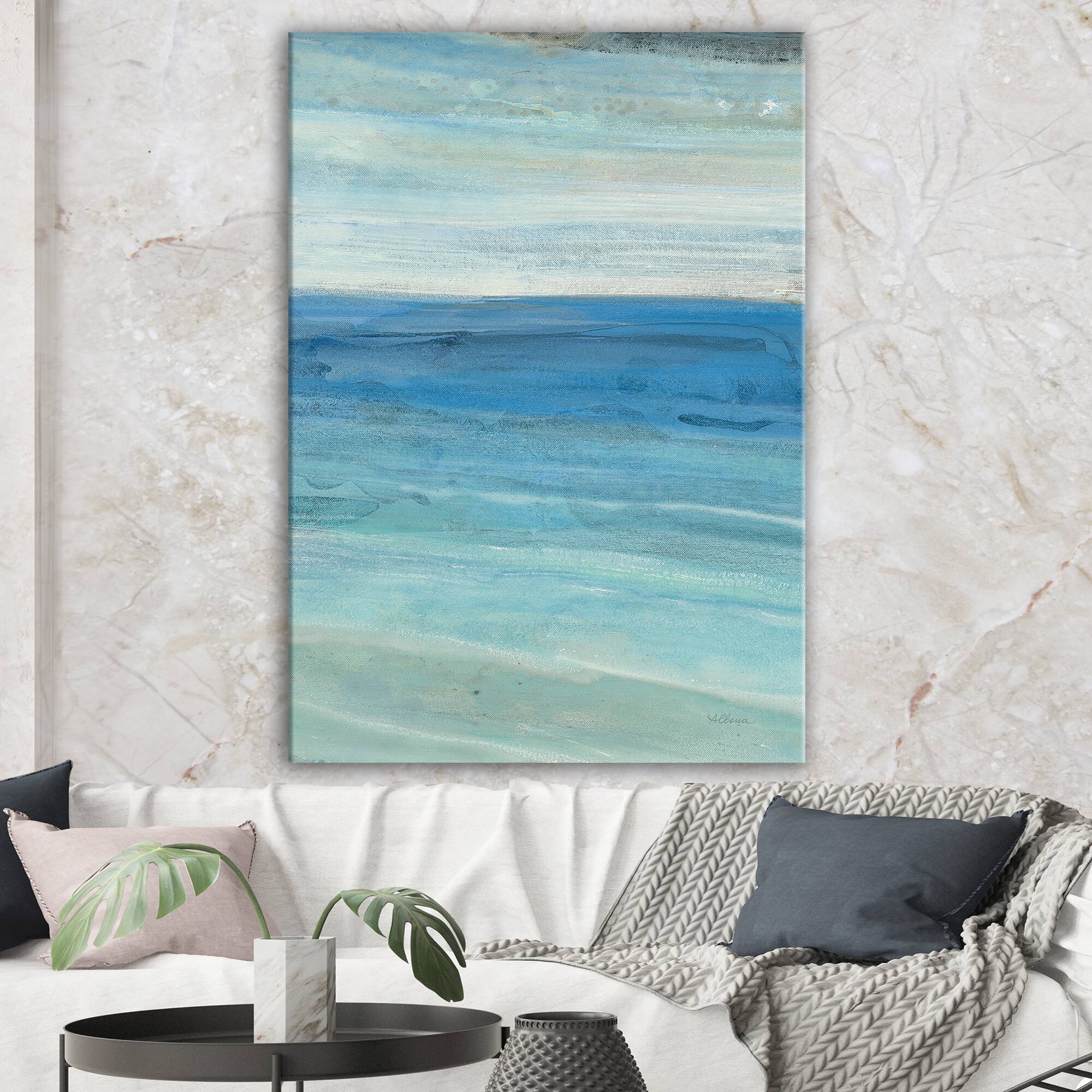 Designart - From the Shore III - Nautical & Beach Premium Canvas Wall Art