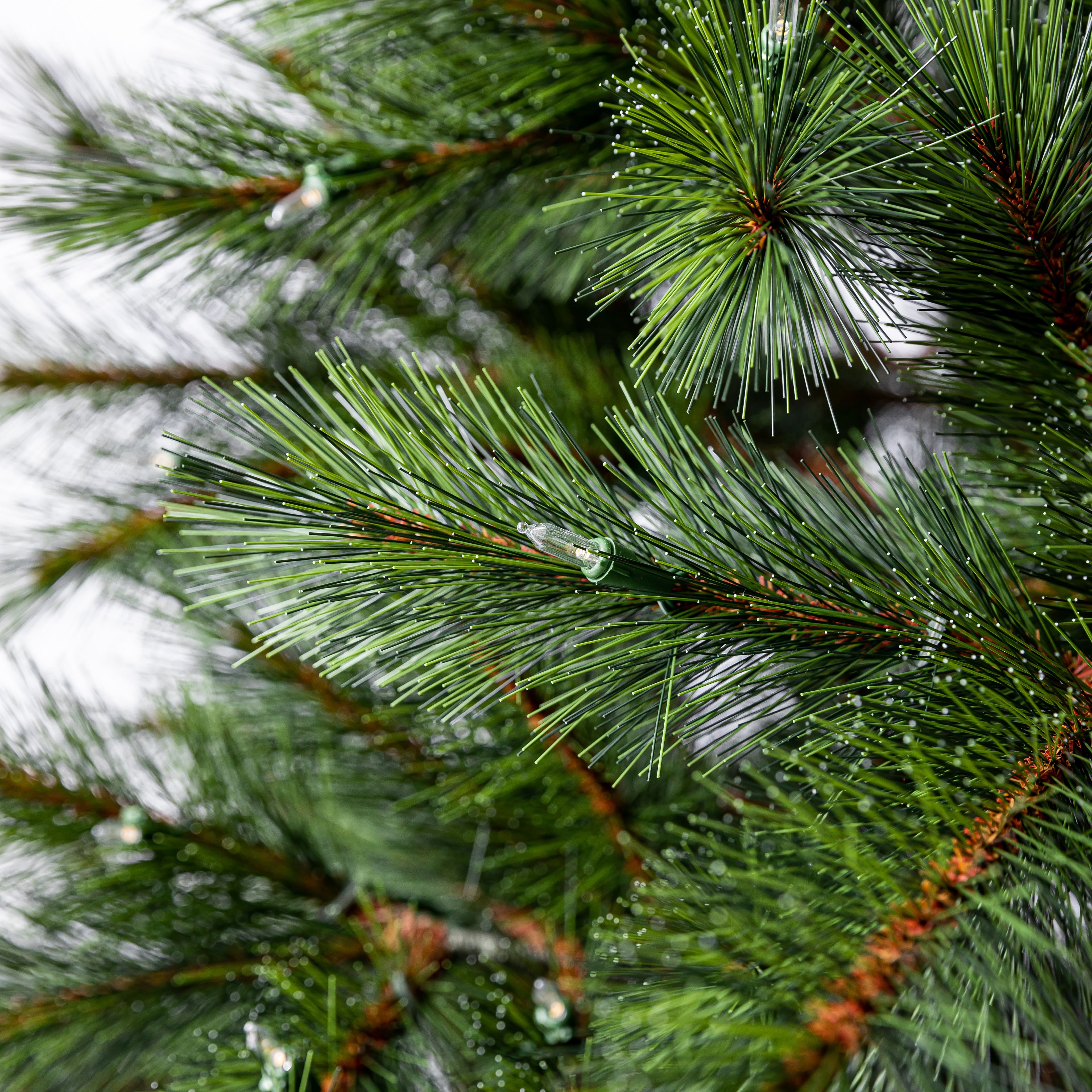 7.5ft. Pre-Lit Rutherford Pine Artificial Christmas Tree, Warm White LED Lights by Ashland&#xAE;