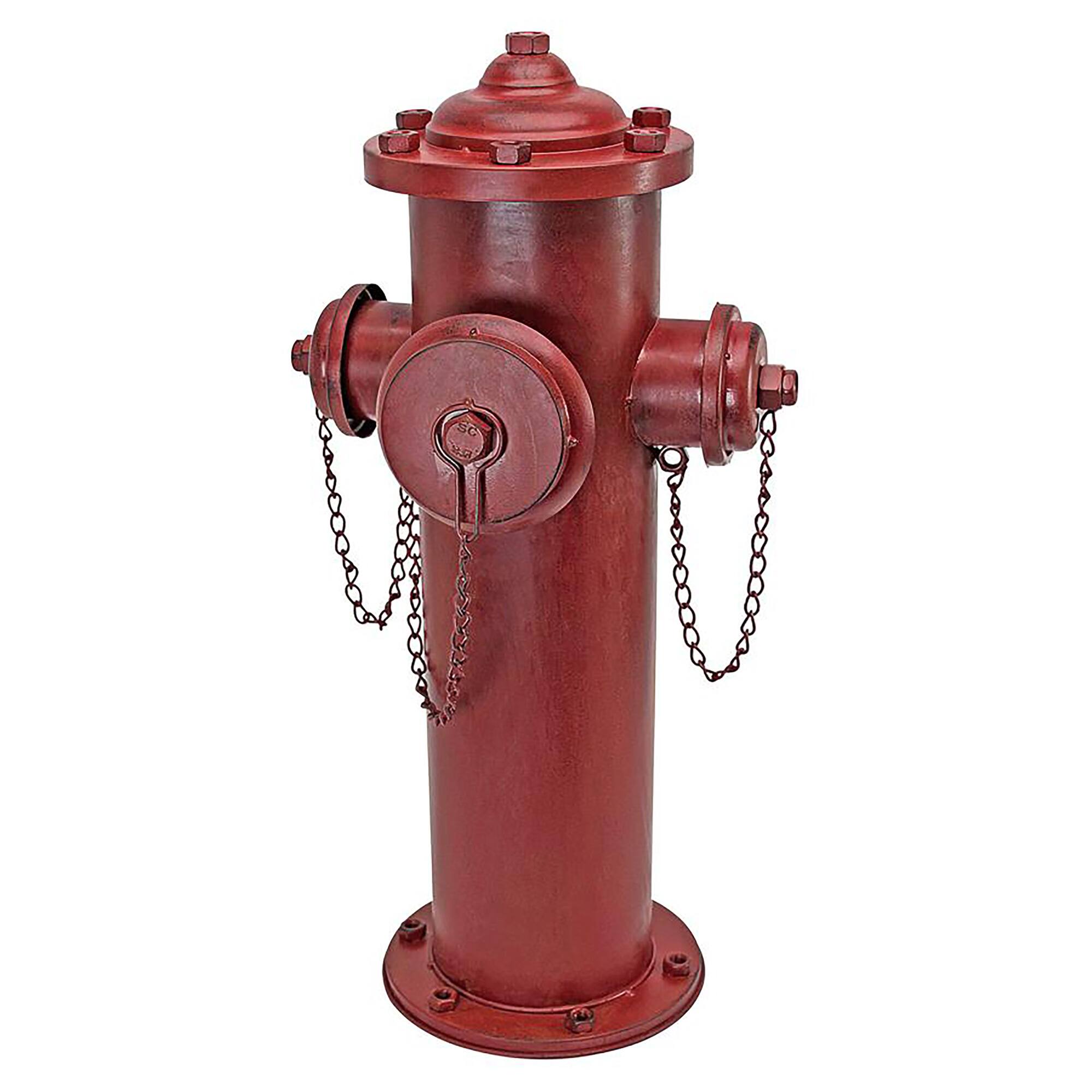 Design Toscano 23" Large Vintage Metal Fire Hydrant Statue