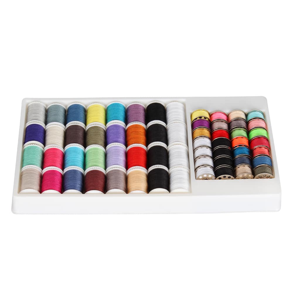  NEX Sewing Thread Assortment Cotton Spools Thread Set for Sewing  Machine, 24 Colors 1000 Yards Each