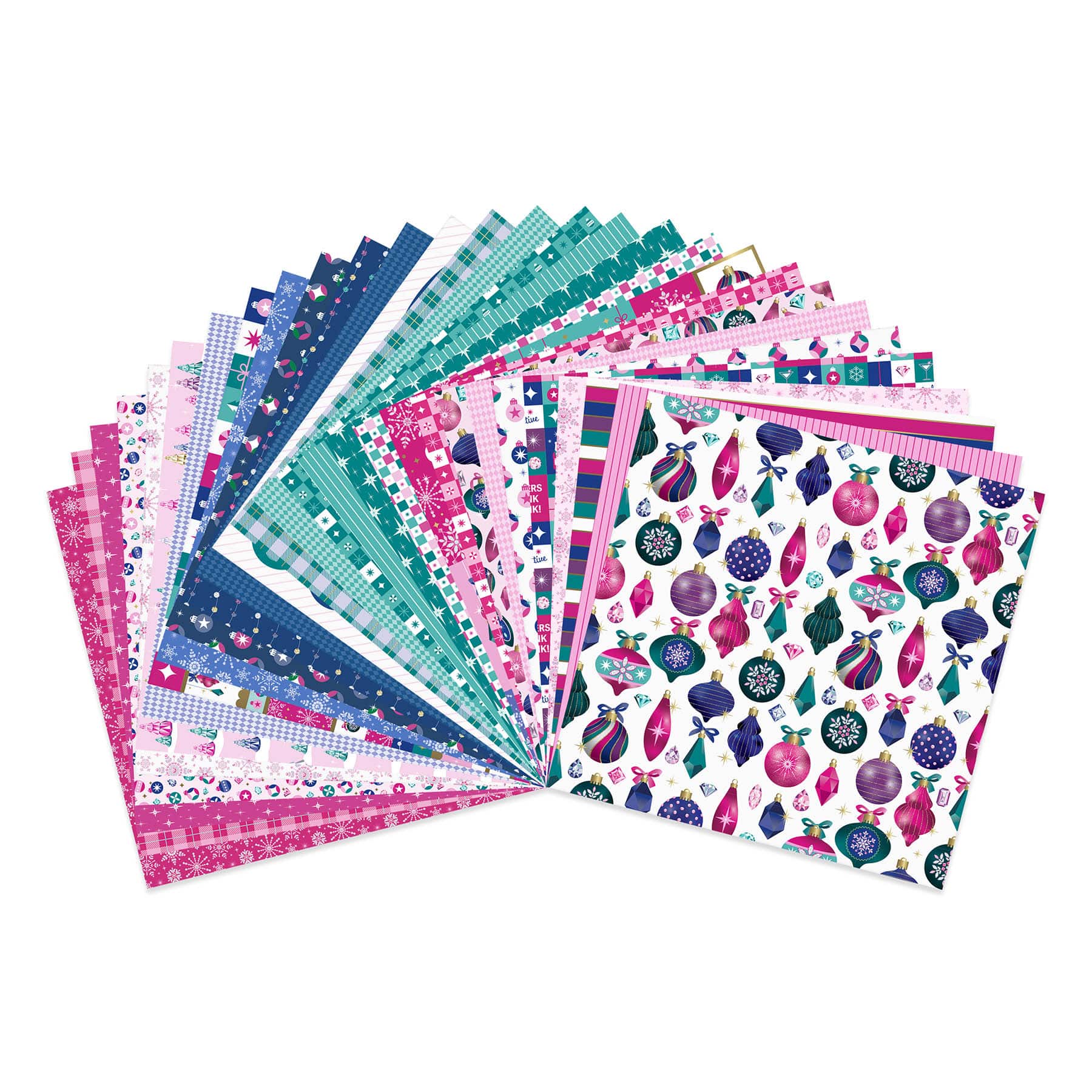 12" x 12" Jewels & Jolly Paper Pad by Recollections