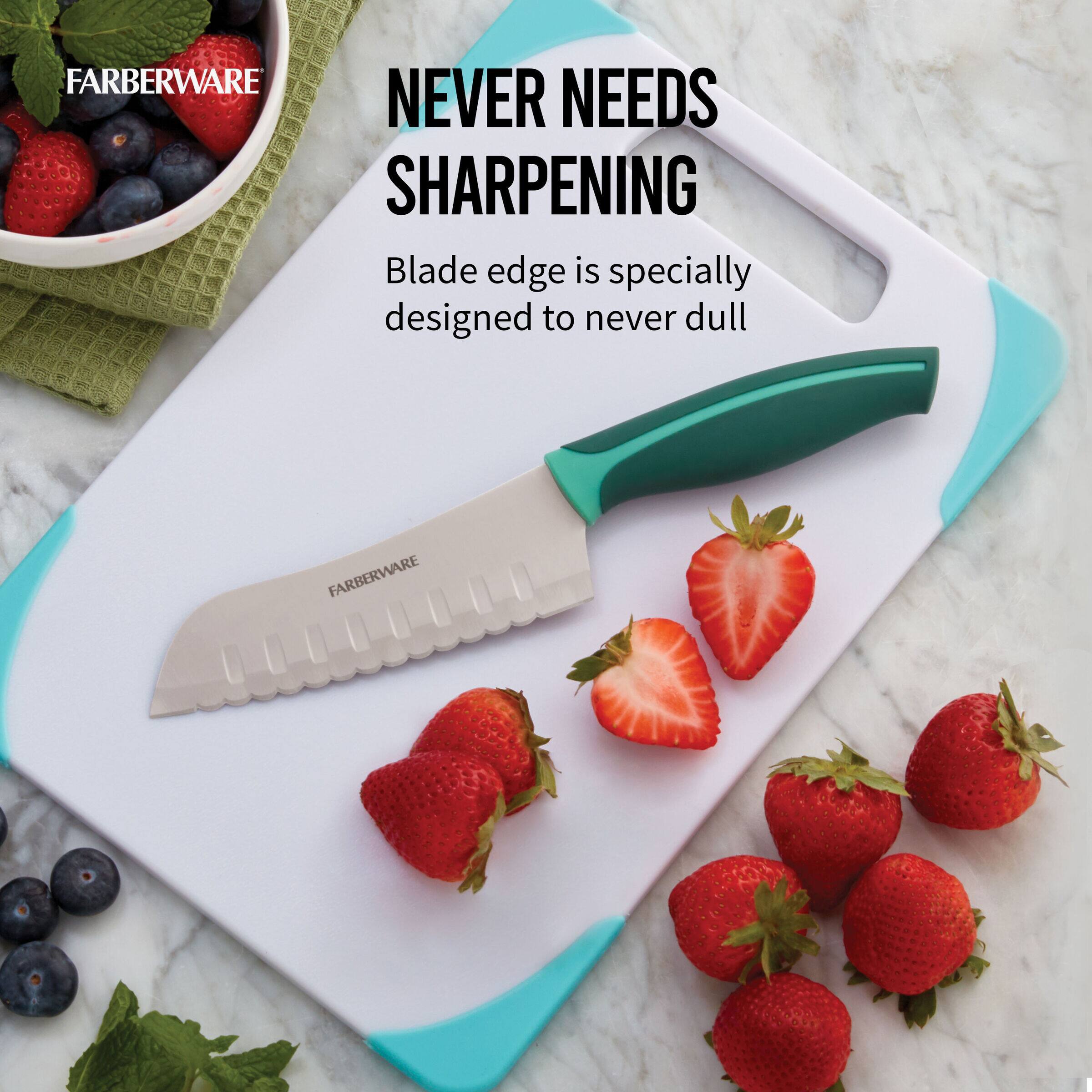 Farberware Precise Serrated Santoku Knife