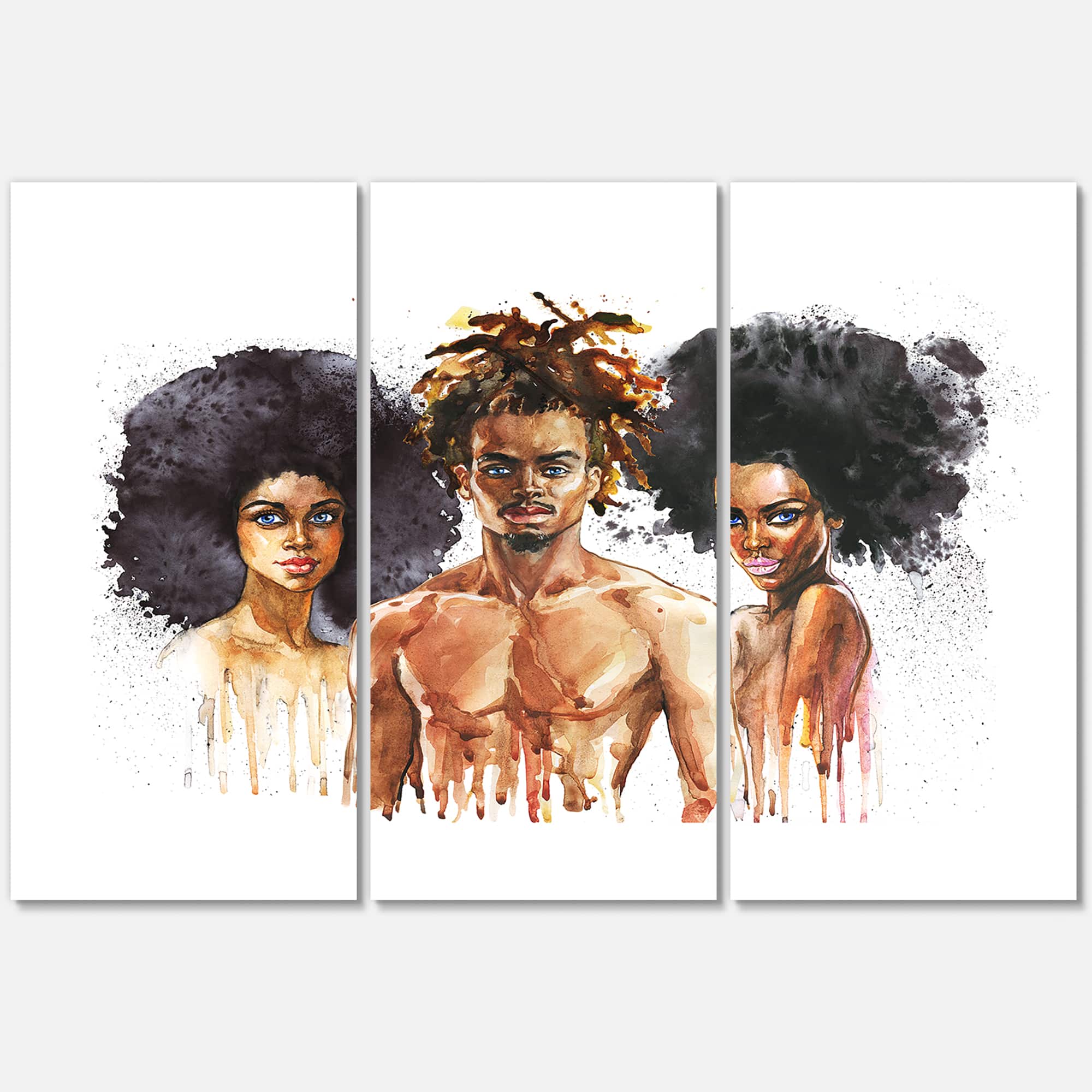 Designart - African American Fashion Portraits