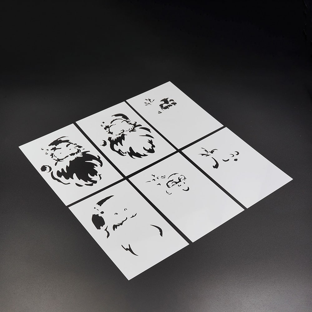 4&#x22; x 6&#x22; Santa Layering Stencil Set by Recollections&#x2122;
