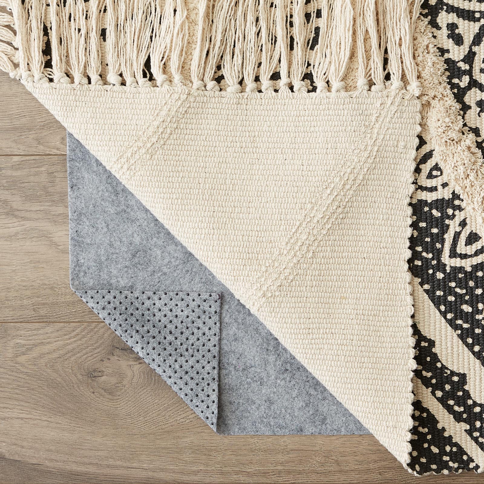 DII&#xAE; Light Gray Rug Pad with Gripper