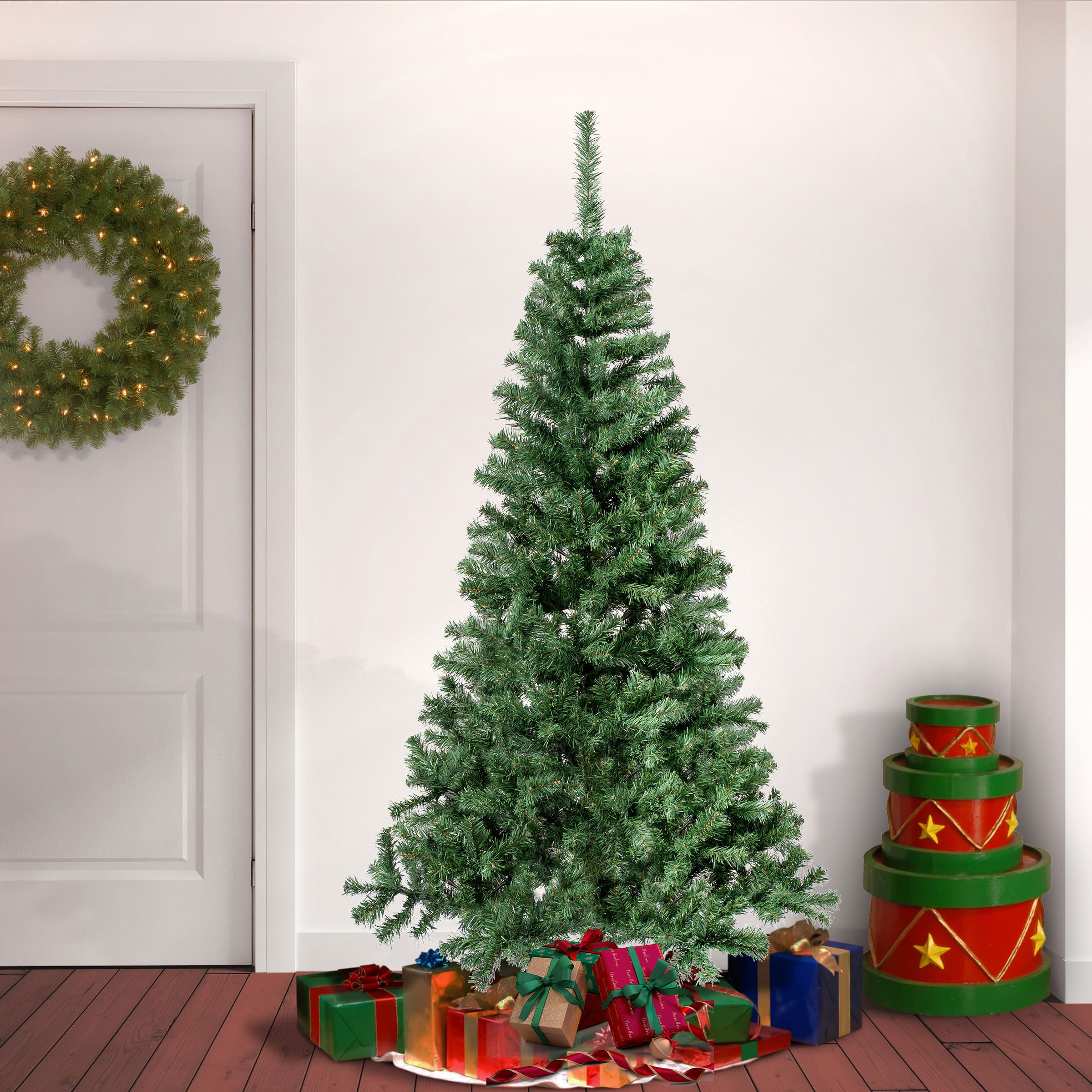 6ft. Unlit Linden Spruce Artificial Christmas Tree