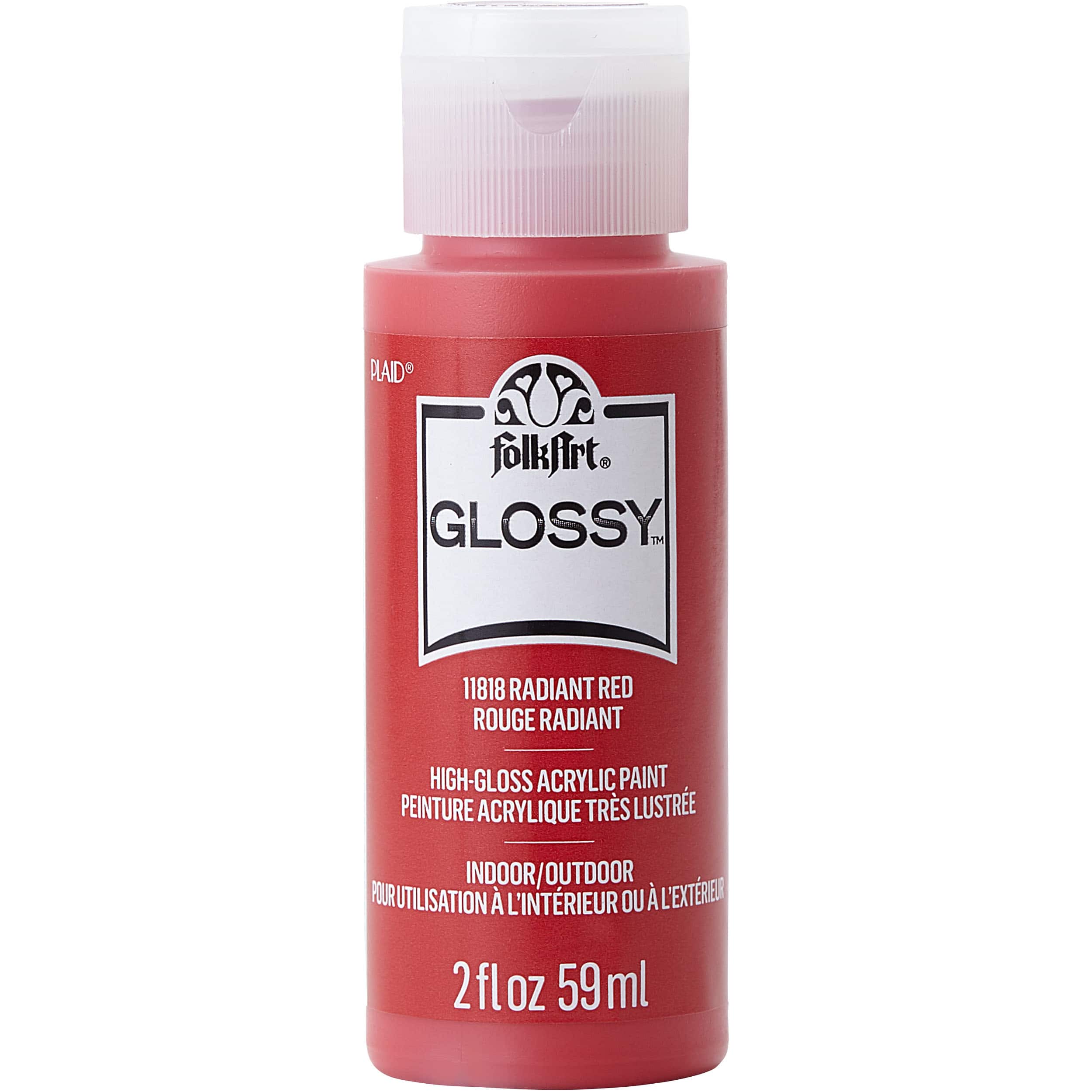 12 Pack: FolkArt® Glossy™ High-Gloss Acrylic Paint