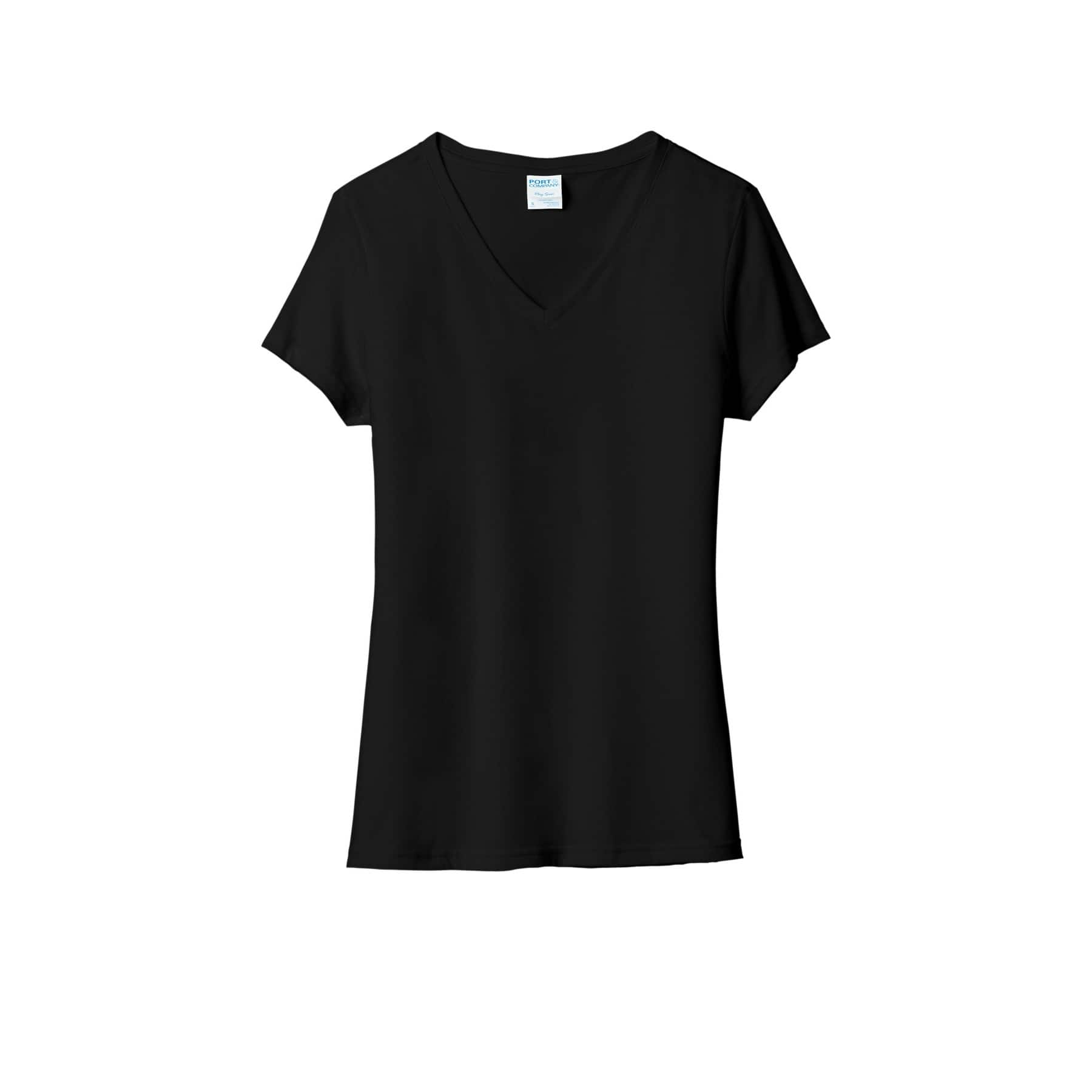 Port & Company® Women's Tri-Blend V-Neck T-Shirt