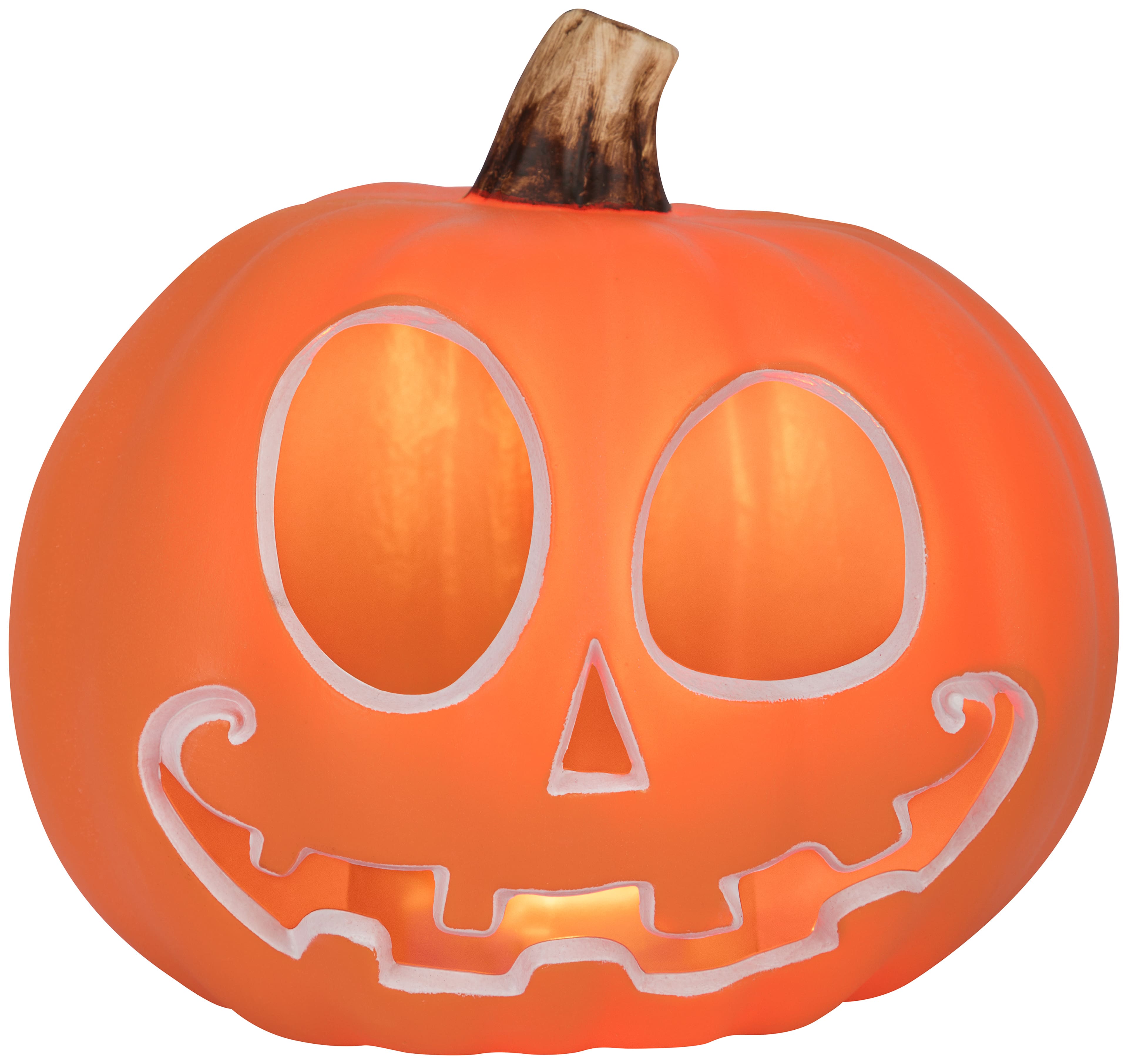 9&#x22; Orange Lighted Jack-o&#x27;-Lantern D&#xE9;cor by Ashland&#xAE;