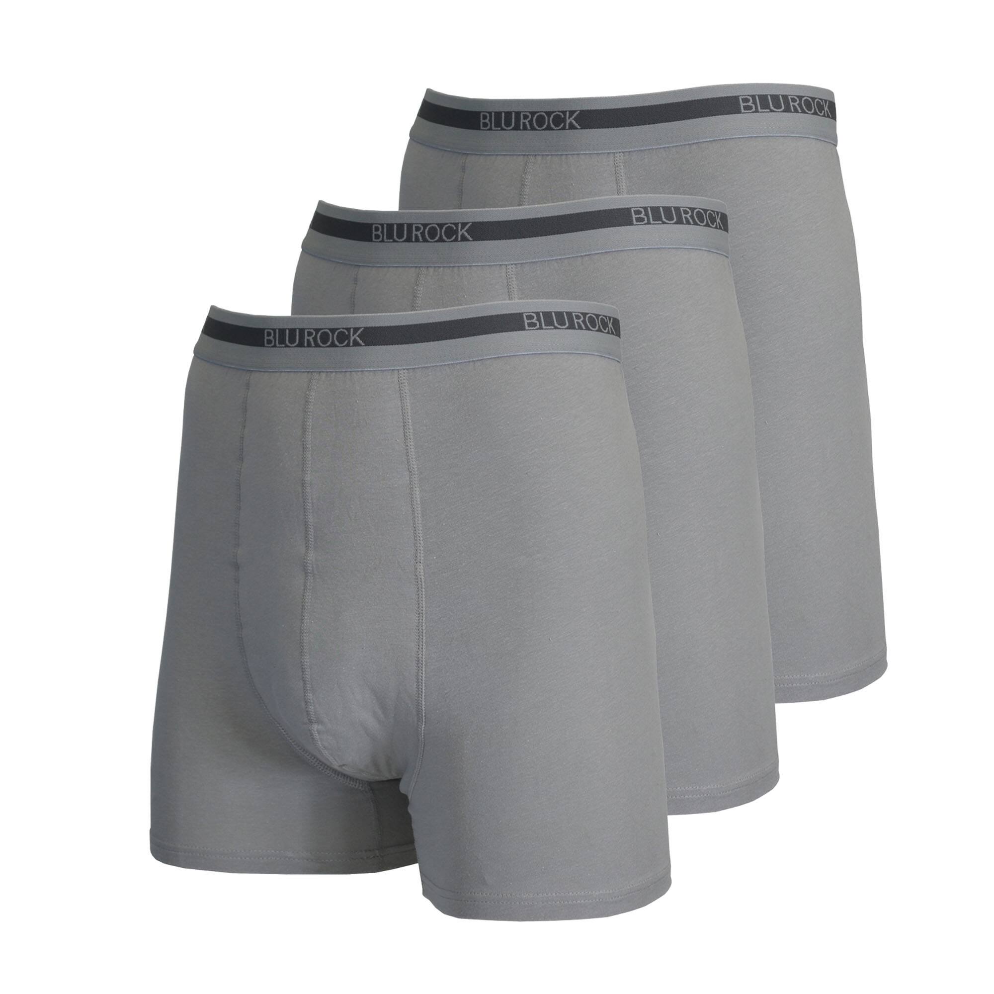 Soft Men Boxer Underwear Custom Logo Brand Cotton Boxer Briefs