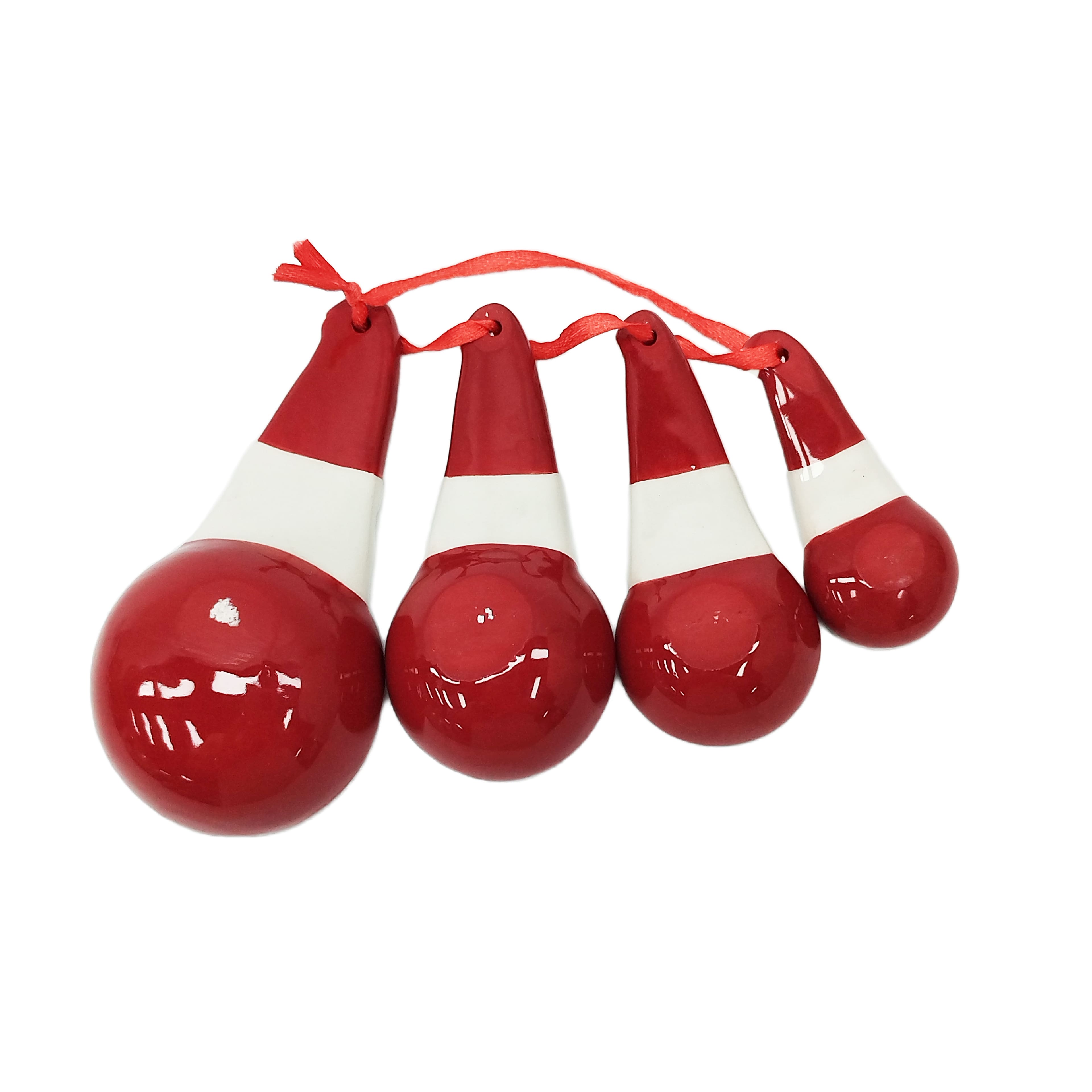 Santa Ceramic Measuring Spoon Set by Ashland&#xAE;
