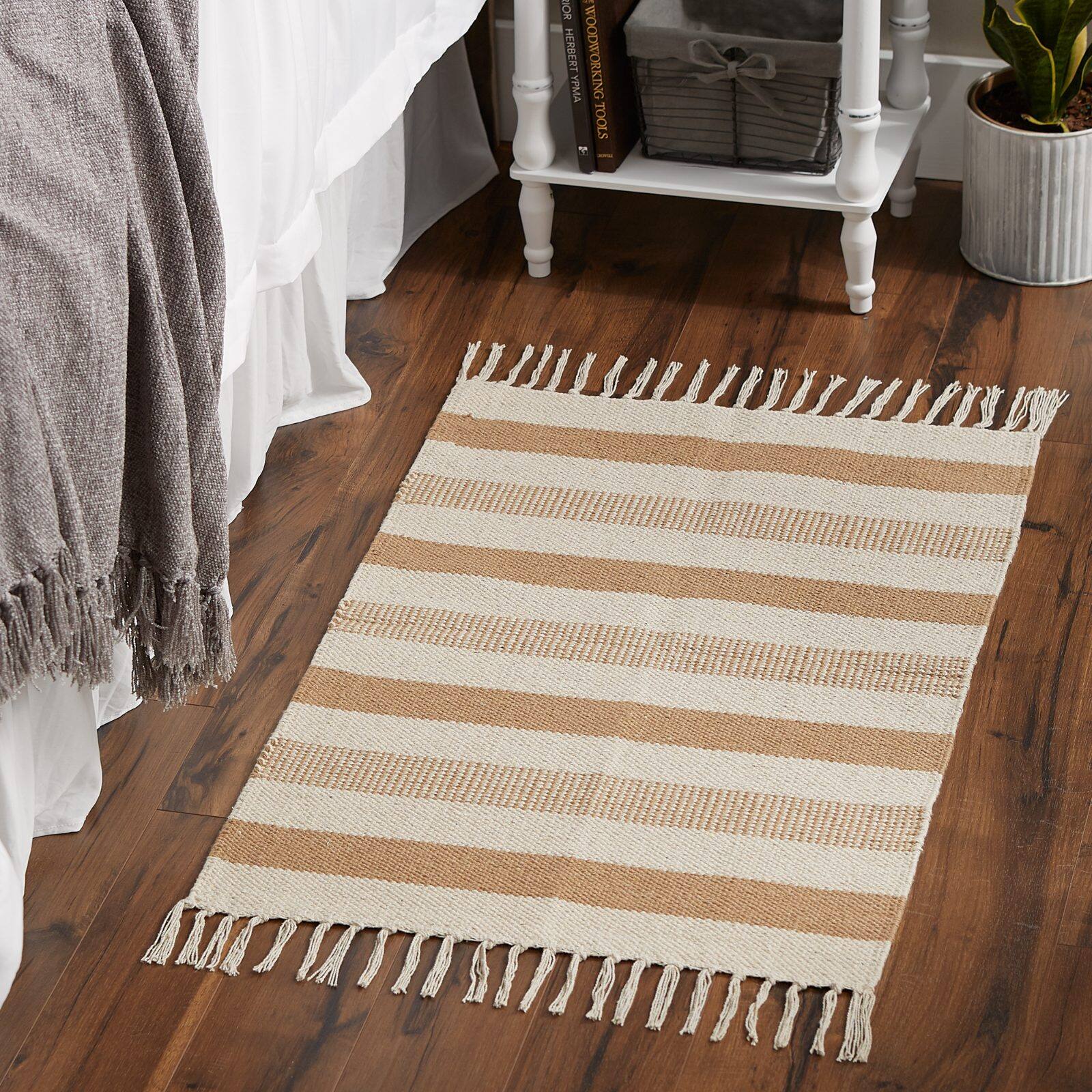 DII&#xAE; Stone Combo Stripe Hand-Loomed Rug, 2ft. x 3ft.