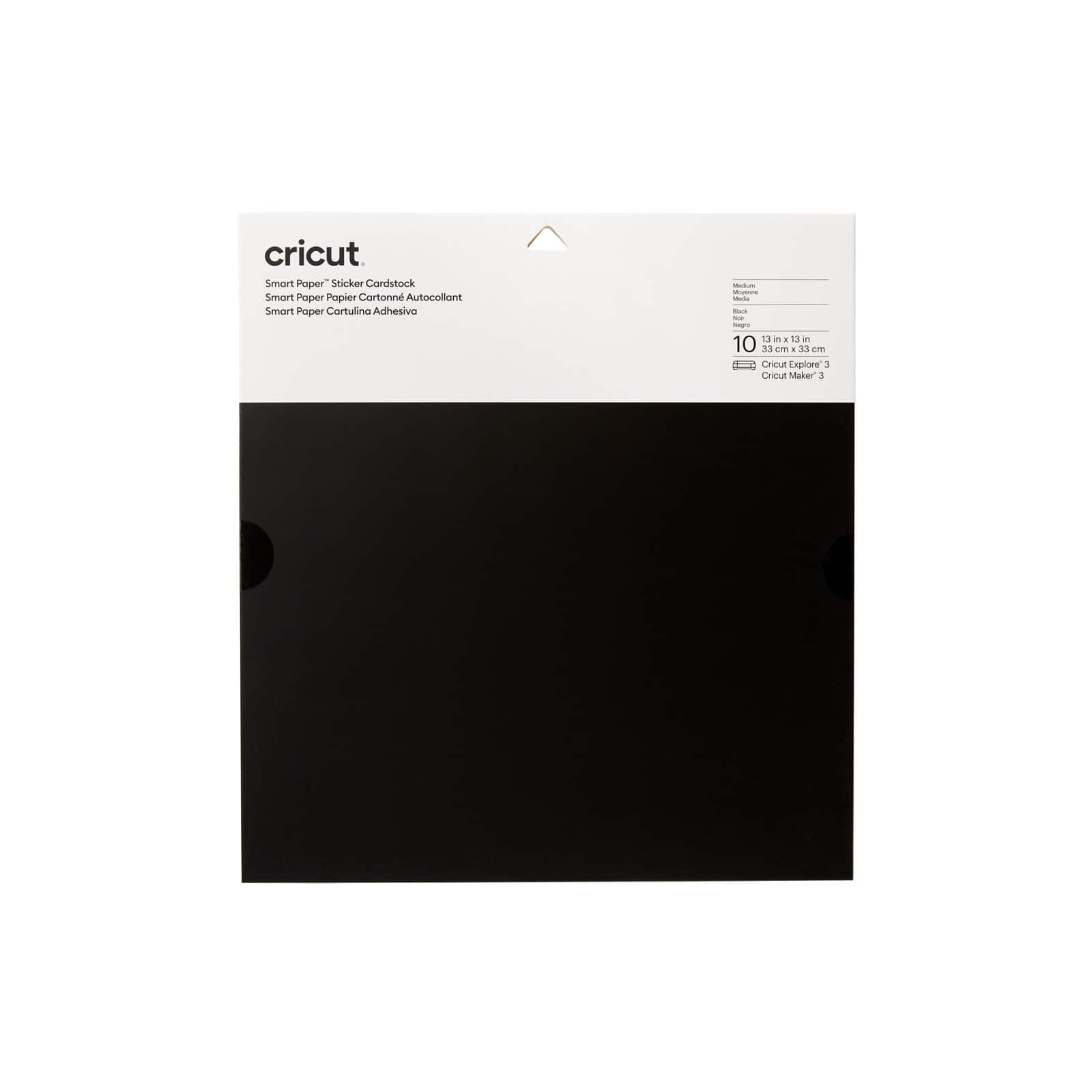 Cricut® Smart Paper™ Sticker Cardstock, Black