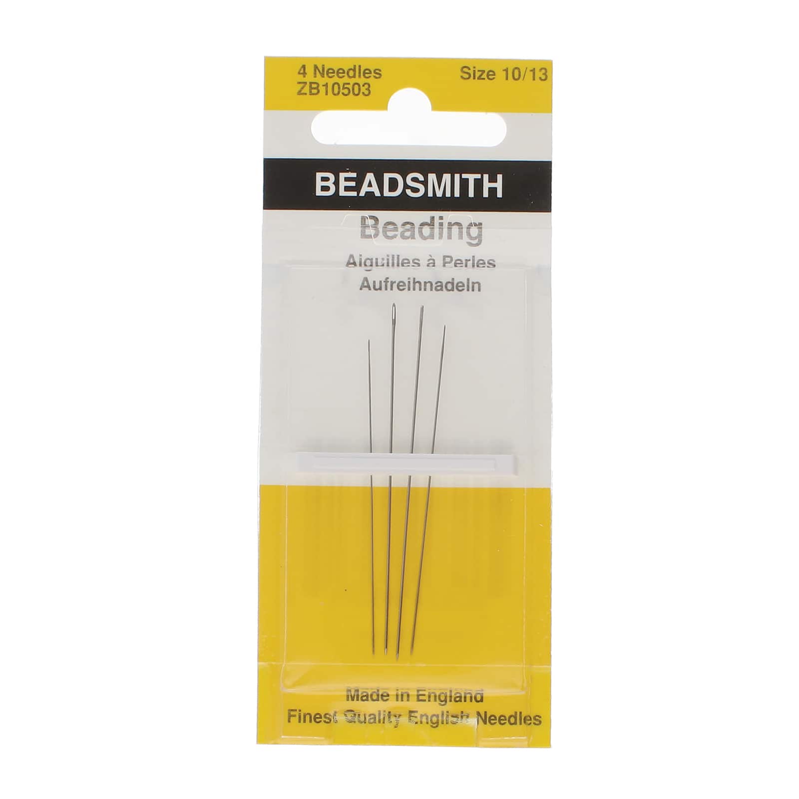 The Beadsmith&#xAE; Size 10/13 Beading Needles