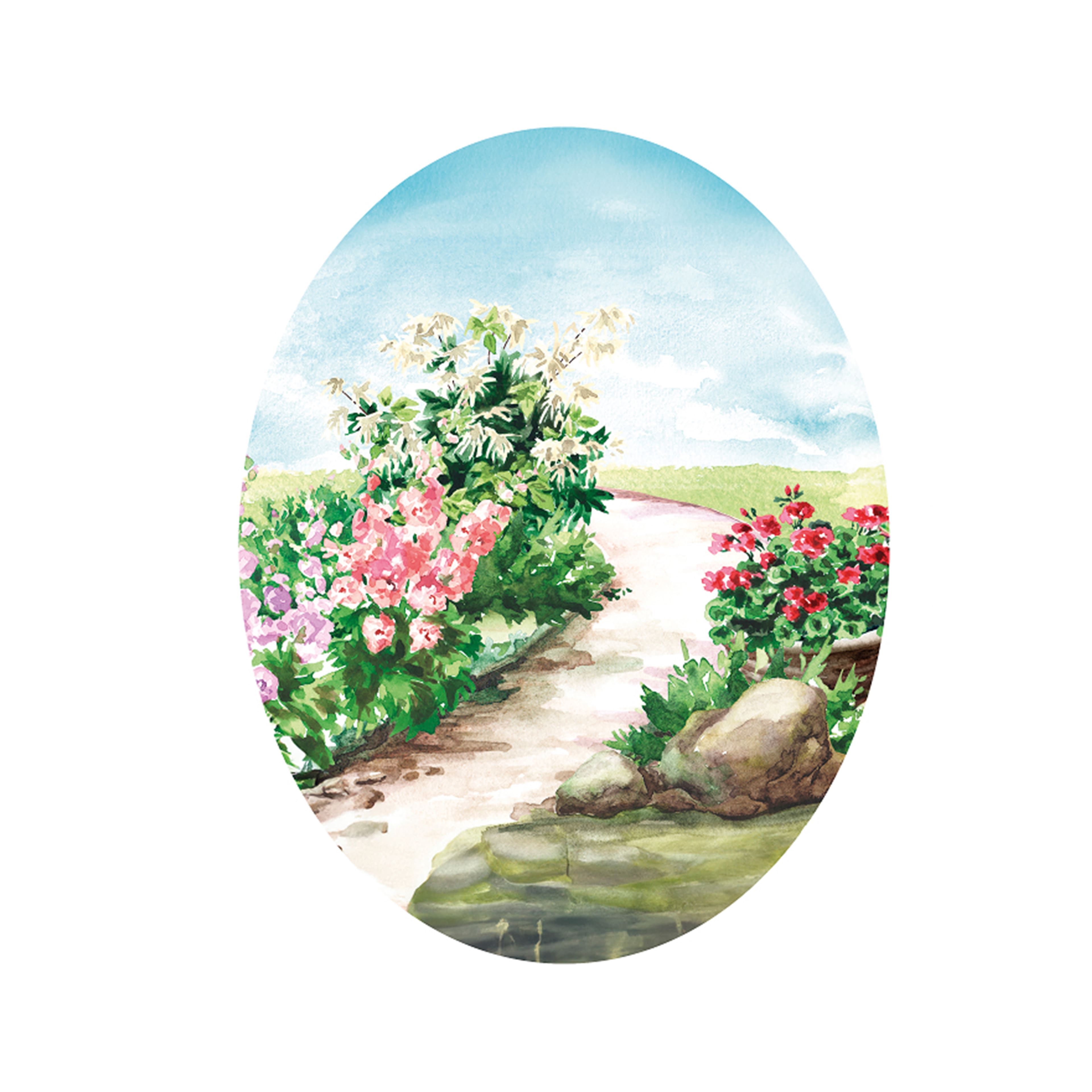 Floral Oval Canvas Painting Kit by Craft Smart&#xAE;