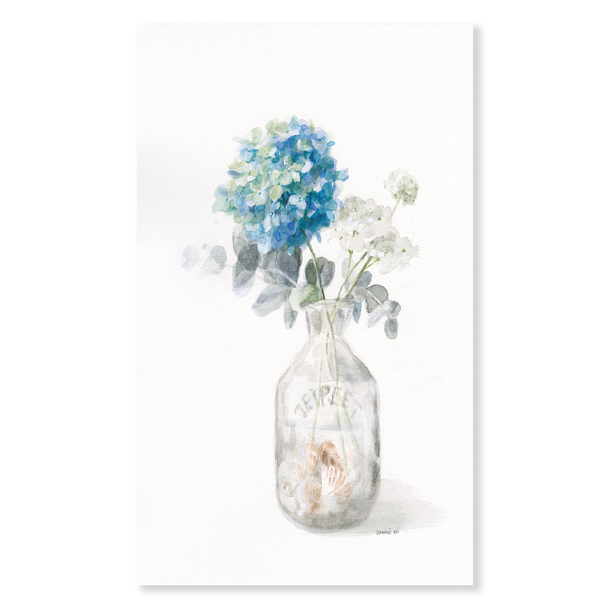  Designart - RW Beach Flowers V - Cottage Canvas Wall Art