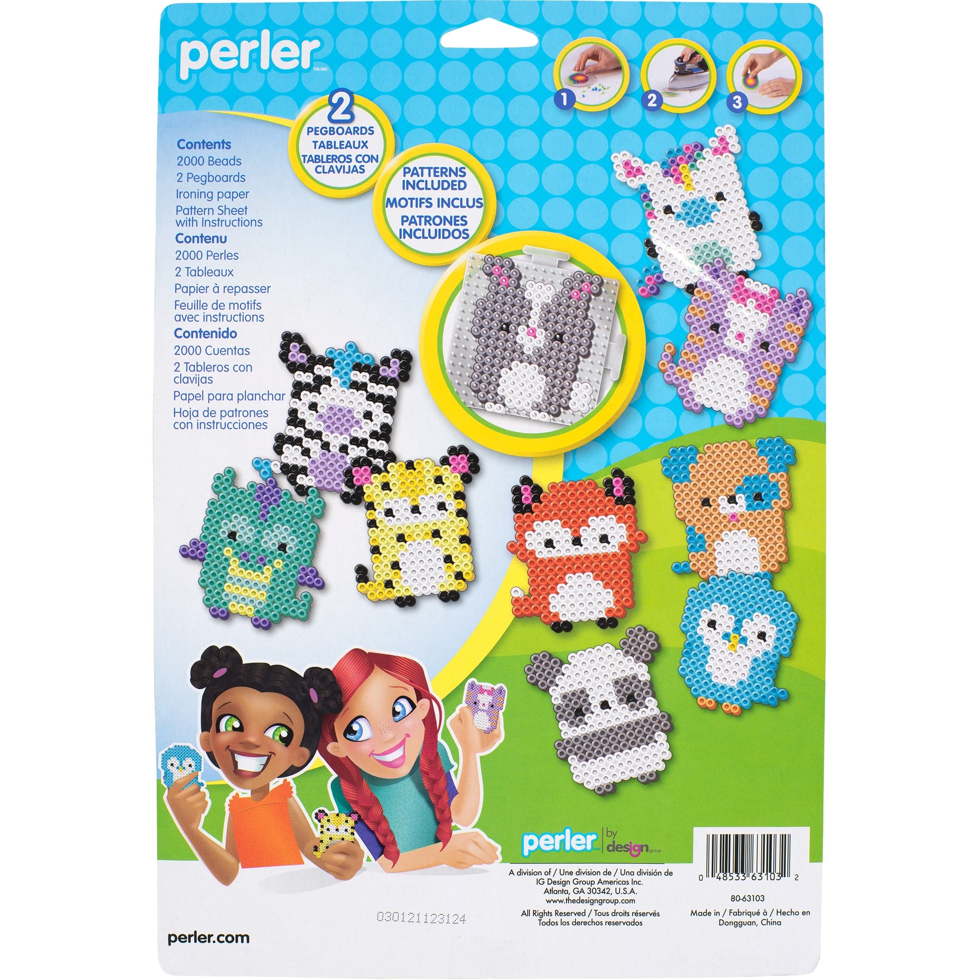 Perler&#xAE; Cute Animals Fused Bead Kit