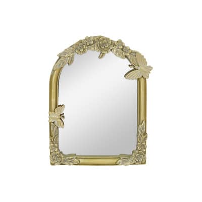 9" Gold Butterfly Wall Mirror by Ashland®