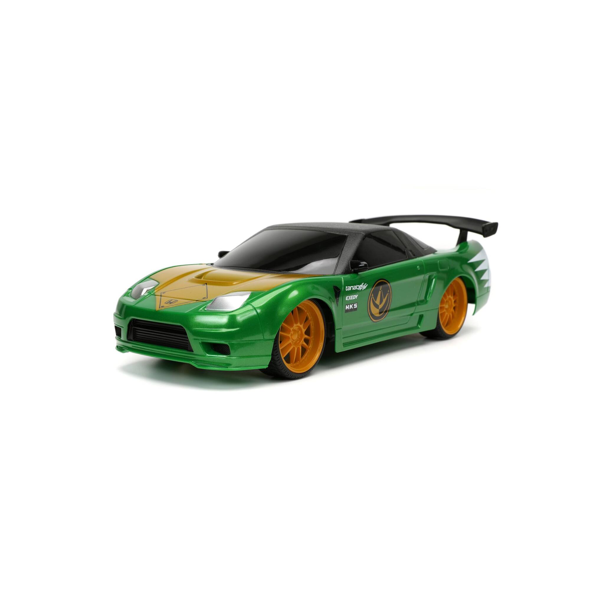 Jada Toys&#xAE; Hollywood Rides Remote-Control Power Rangers Green Ranger 2002 Honda NSX Toy