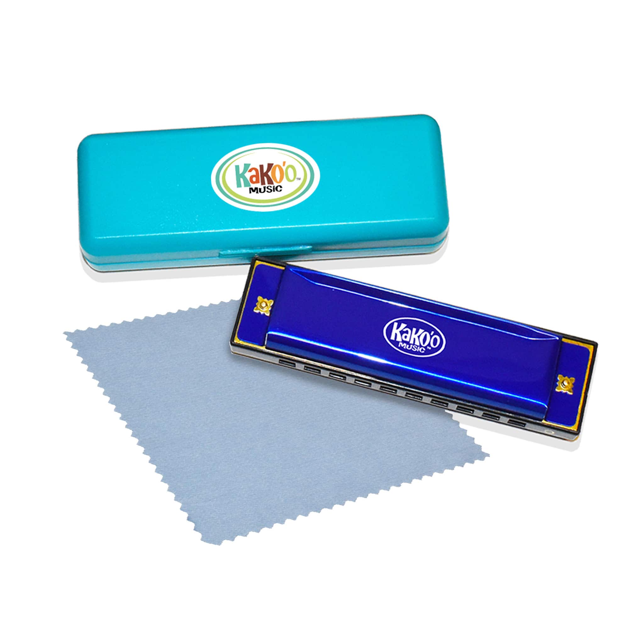 Salus Kako&#x27;o Blue Classic Metal Harmonica