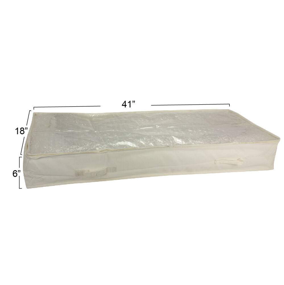 Household Essentials Canvas Under Bed Storage Bag