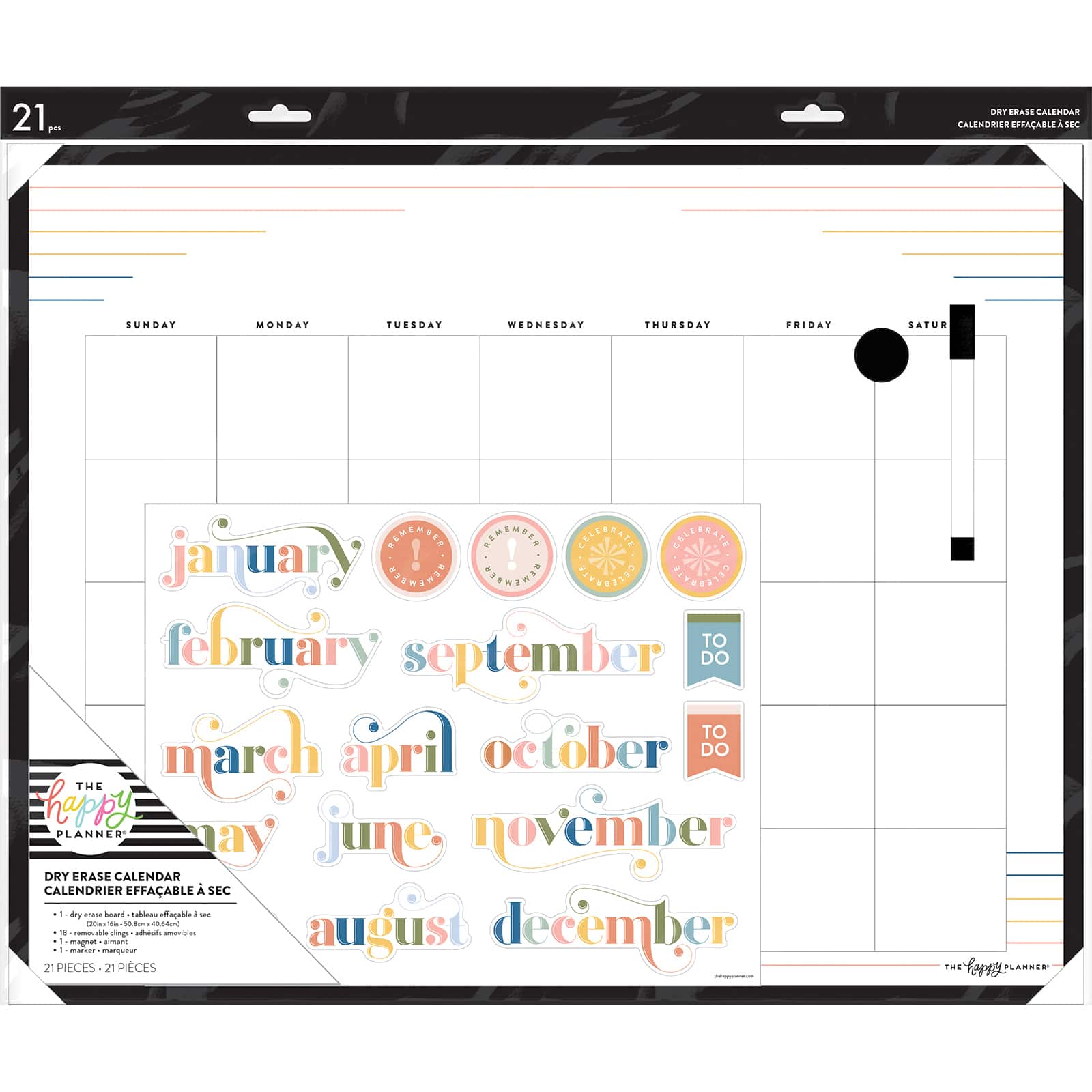 The Happy Planner® Dry Erase Calendar Michaels