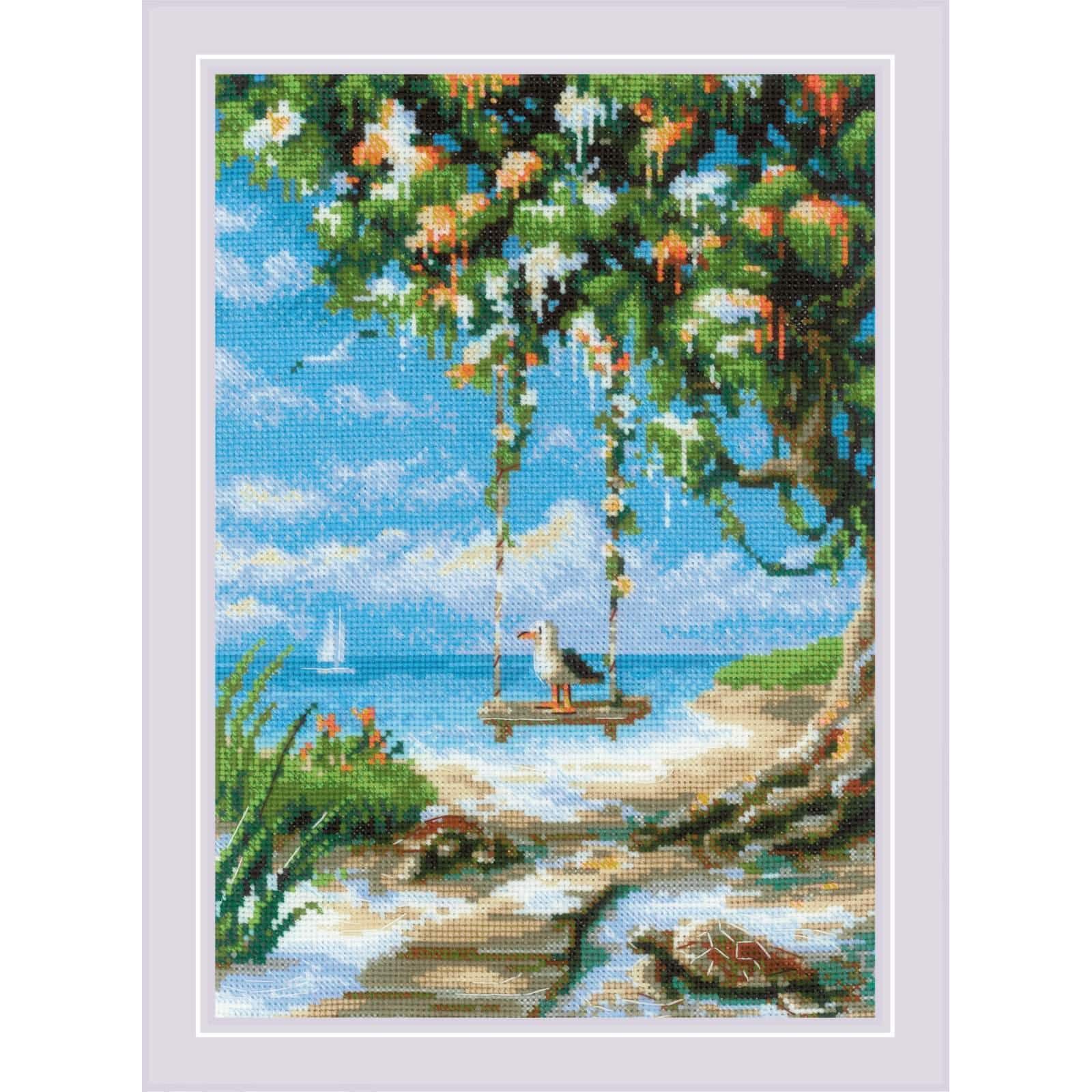 RIOLIS Swing Beach Counted Cross Stitch Kit R2215