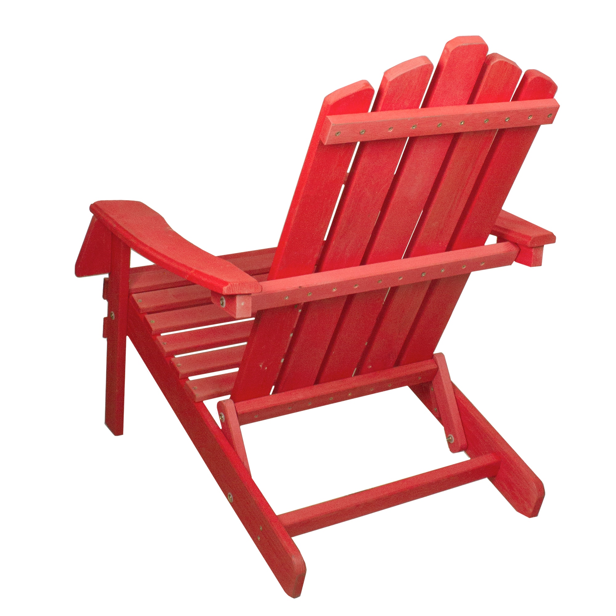 36&#x22; Classic Folding Wooden Adirondack Chair