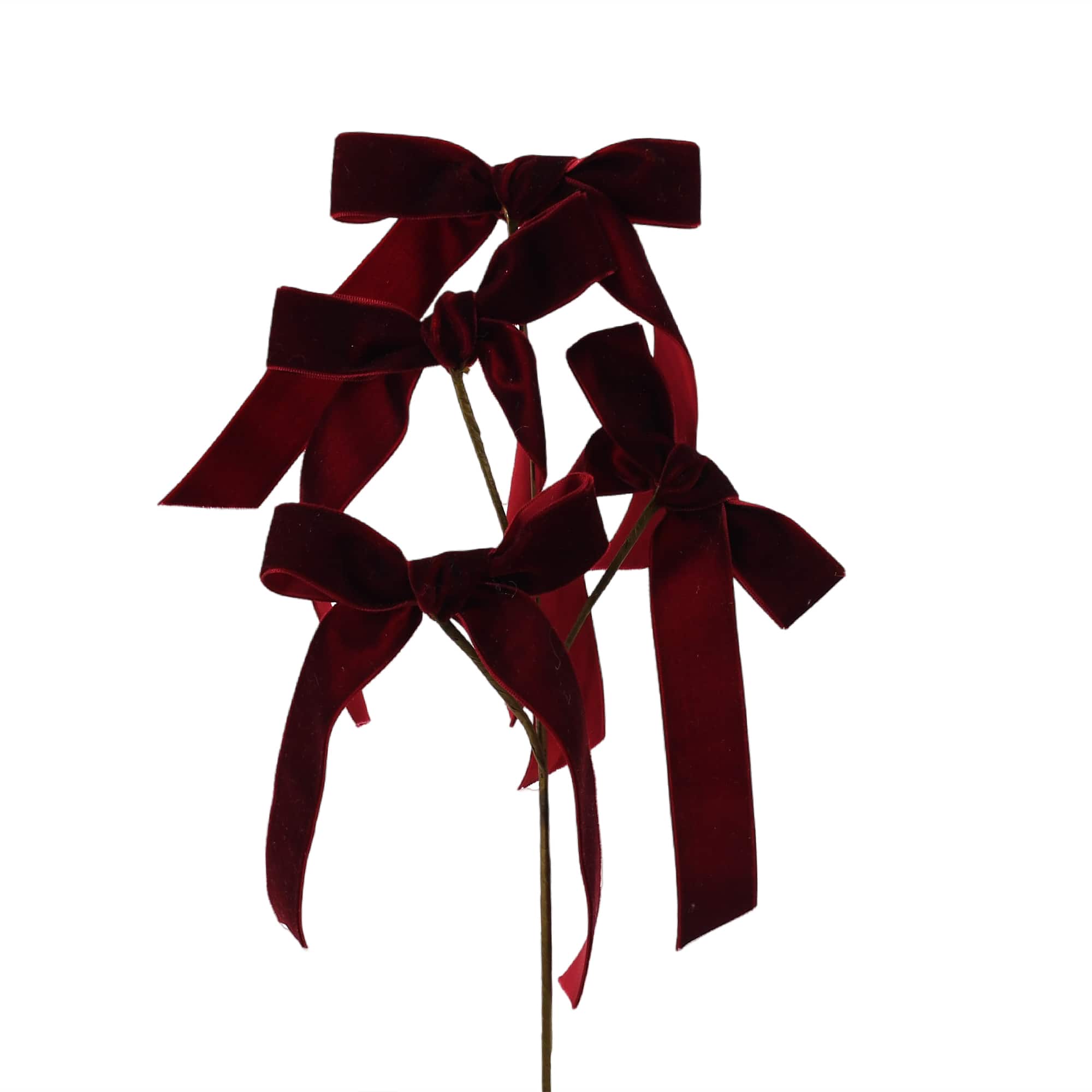 15.5&#x22; Burgundy Bow Pick by Ashland&#xAE;