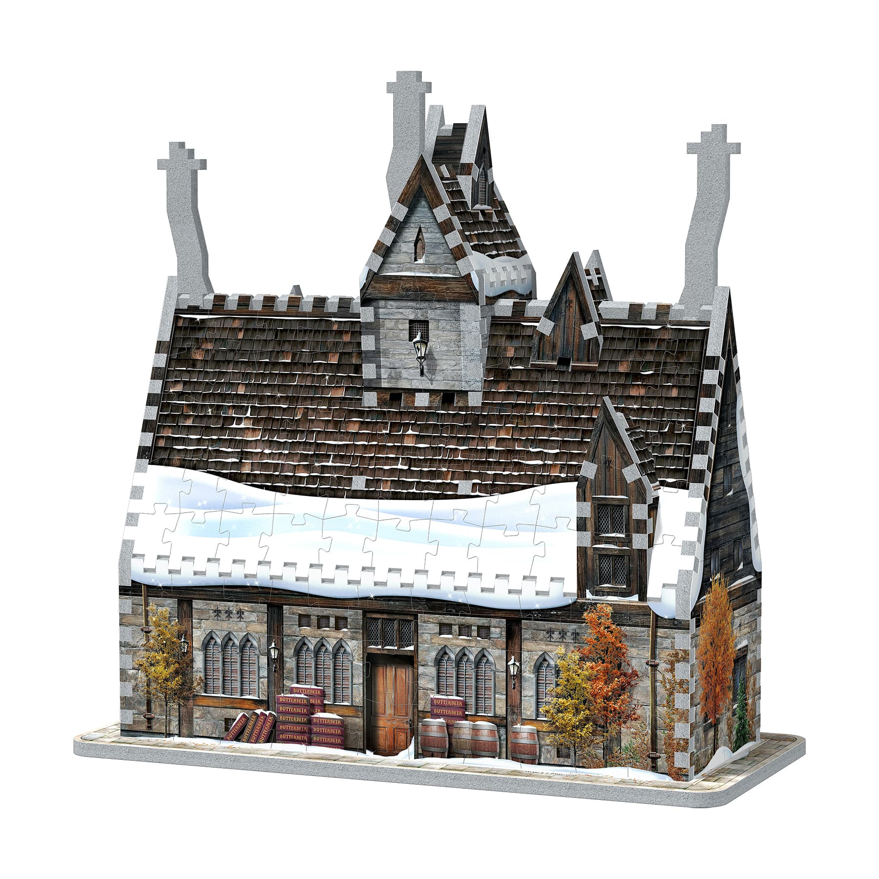 Harry Potter&#x2122; Hogsmeade&#x2122; The Three Broomsticks&#x2122; 395 Piece 3D Puzzle