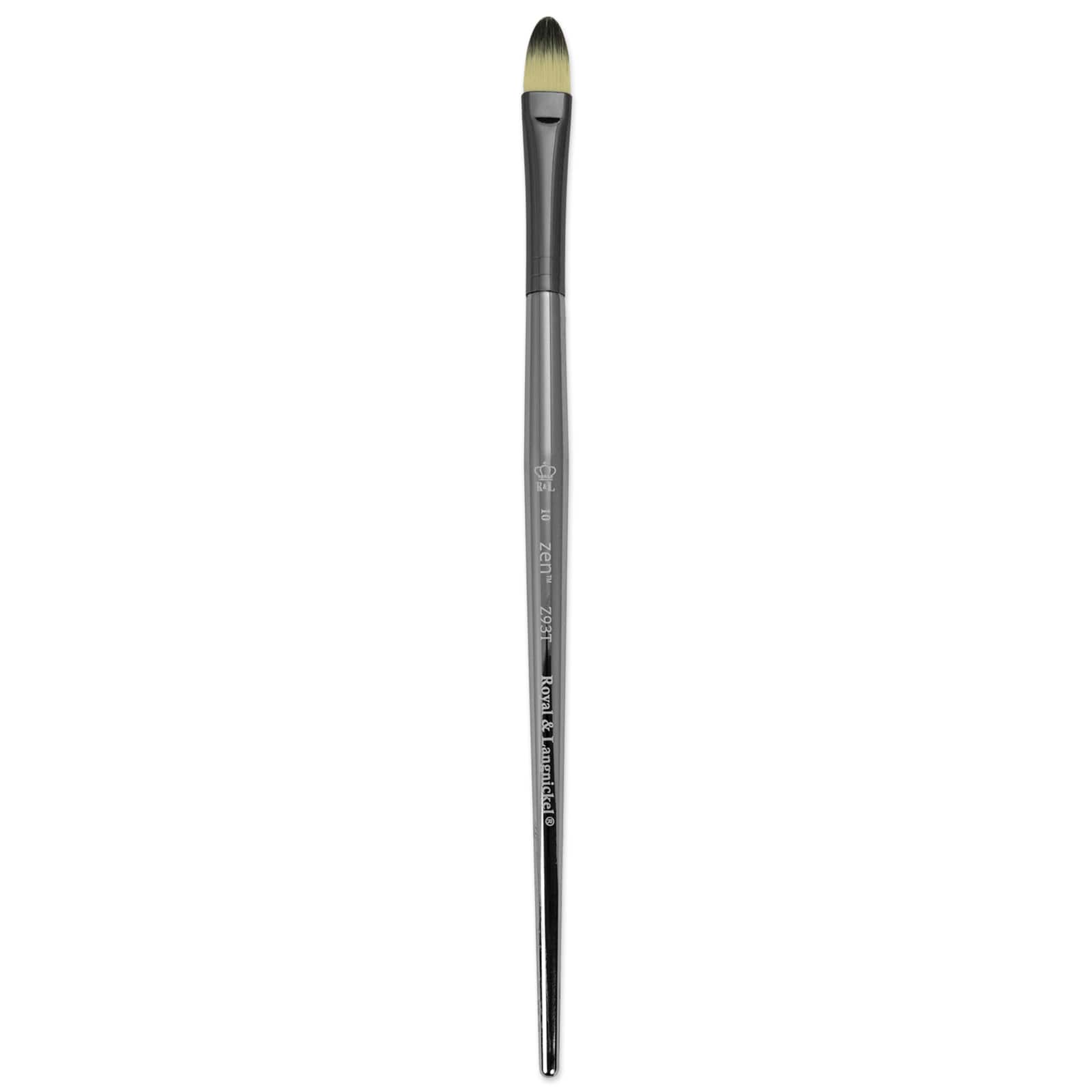 12 Pack: Zen™ Series 93 Short Handle Filbert Brush