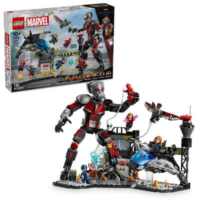 LEGO Marvel Captain America: Civil War Action Battle Buildable Playset 76314 | 15.04" x 10.31" x 2.78" | Michaels