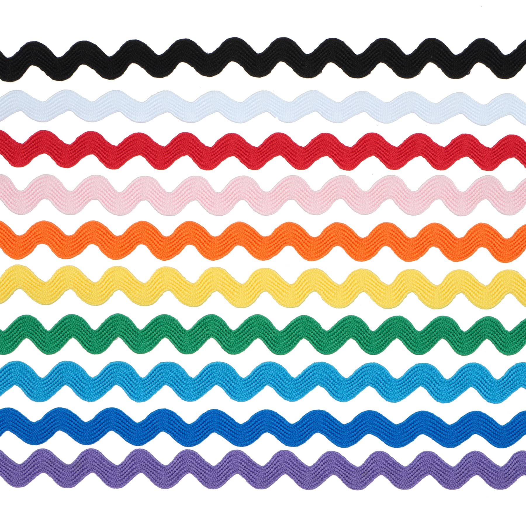 3/8&#x22; x 2yd. Ric Rac Value Pack Ribbon by Celebrate It&#xAE;
