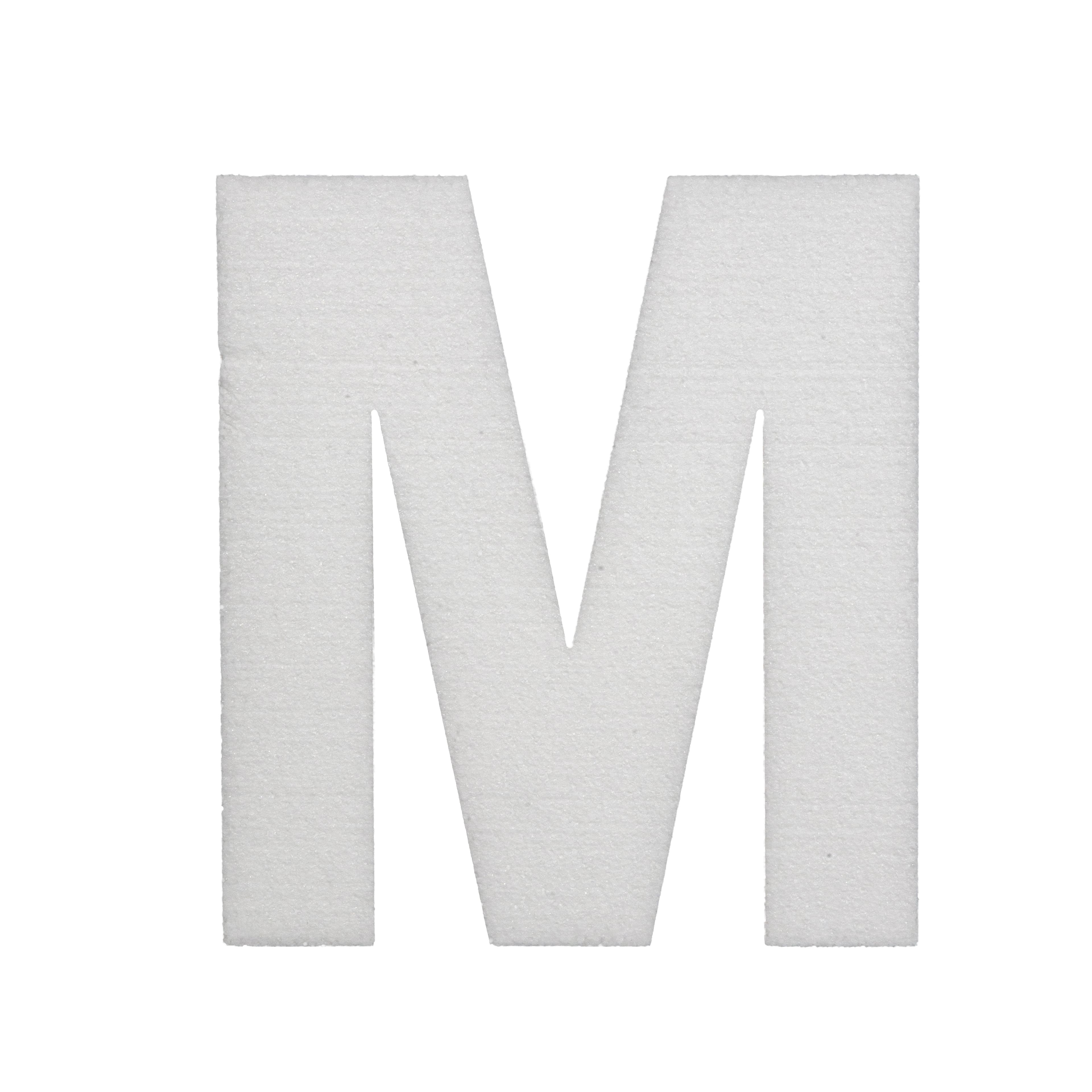 10&#x22; White Foam Letter by Ashland&#xAE;
