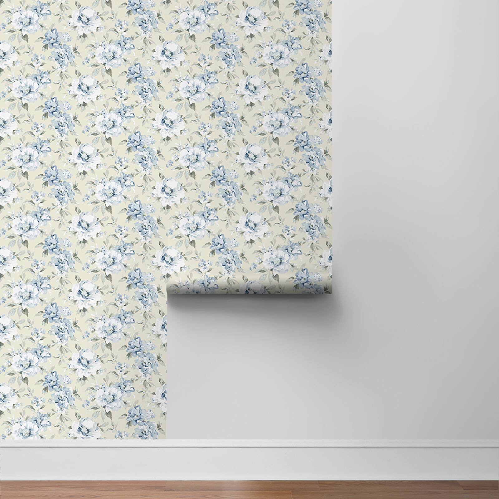 Surface Style Whispery Floral Peel & Stick Wallpaper