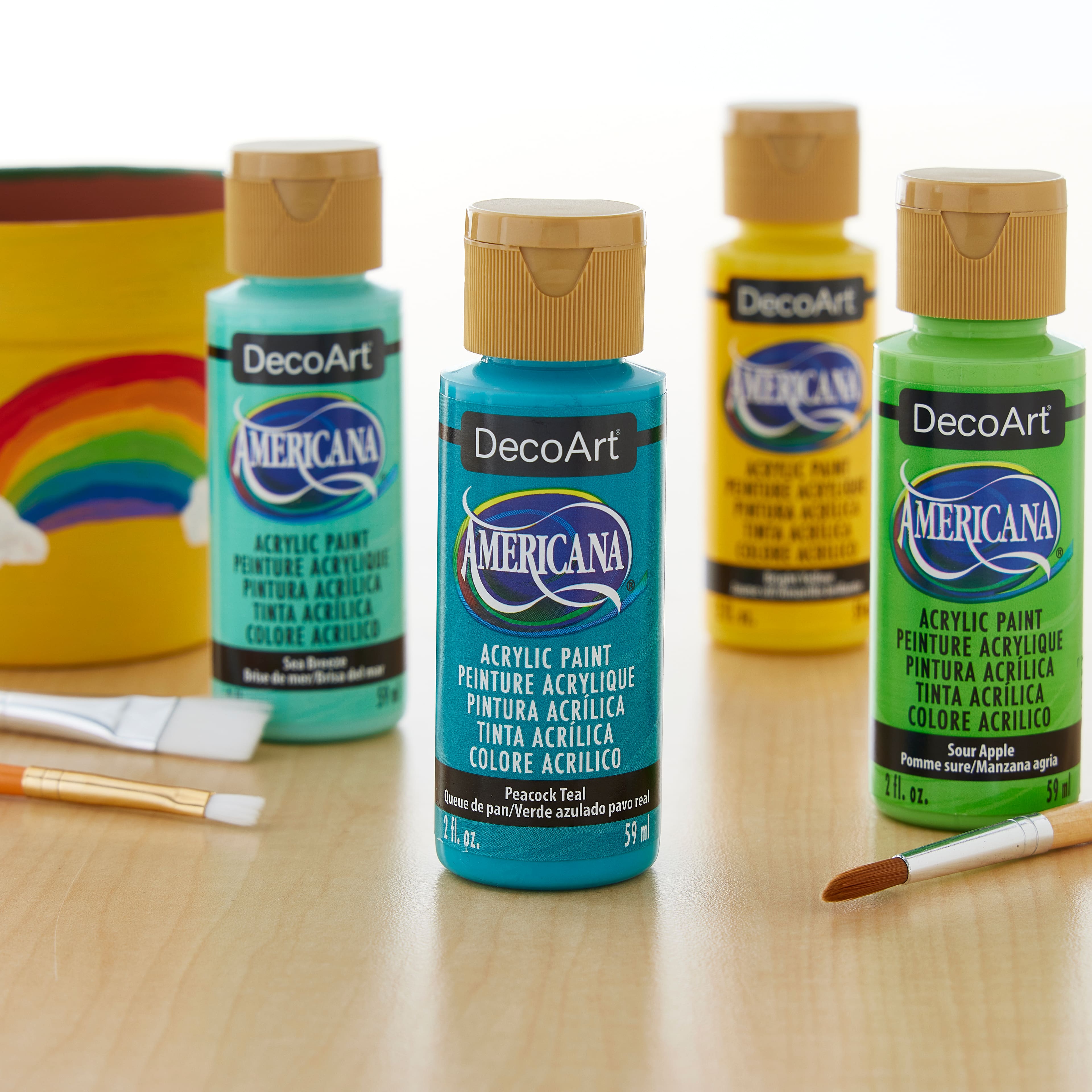 6 Packs: 12 ct. (72 total) DecoArt® Americana® Pastel Acrylic Paint Set