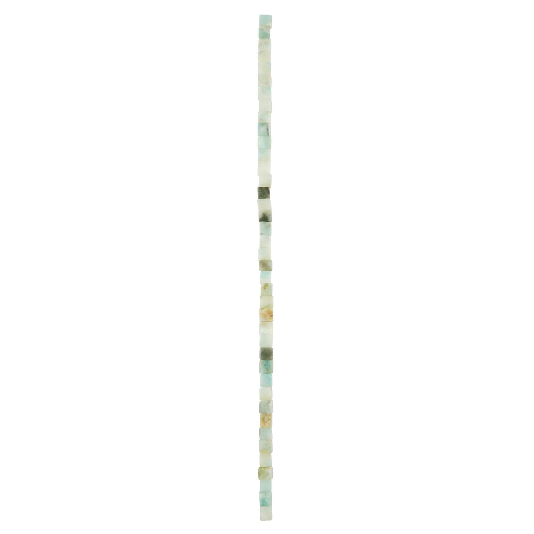 Multicolor Amazonite Cube Beads by Bead Landing&#x2122; 