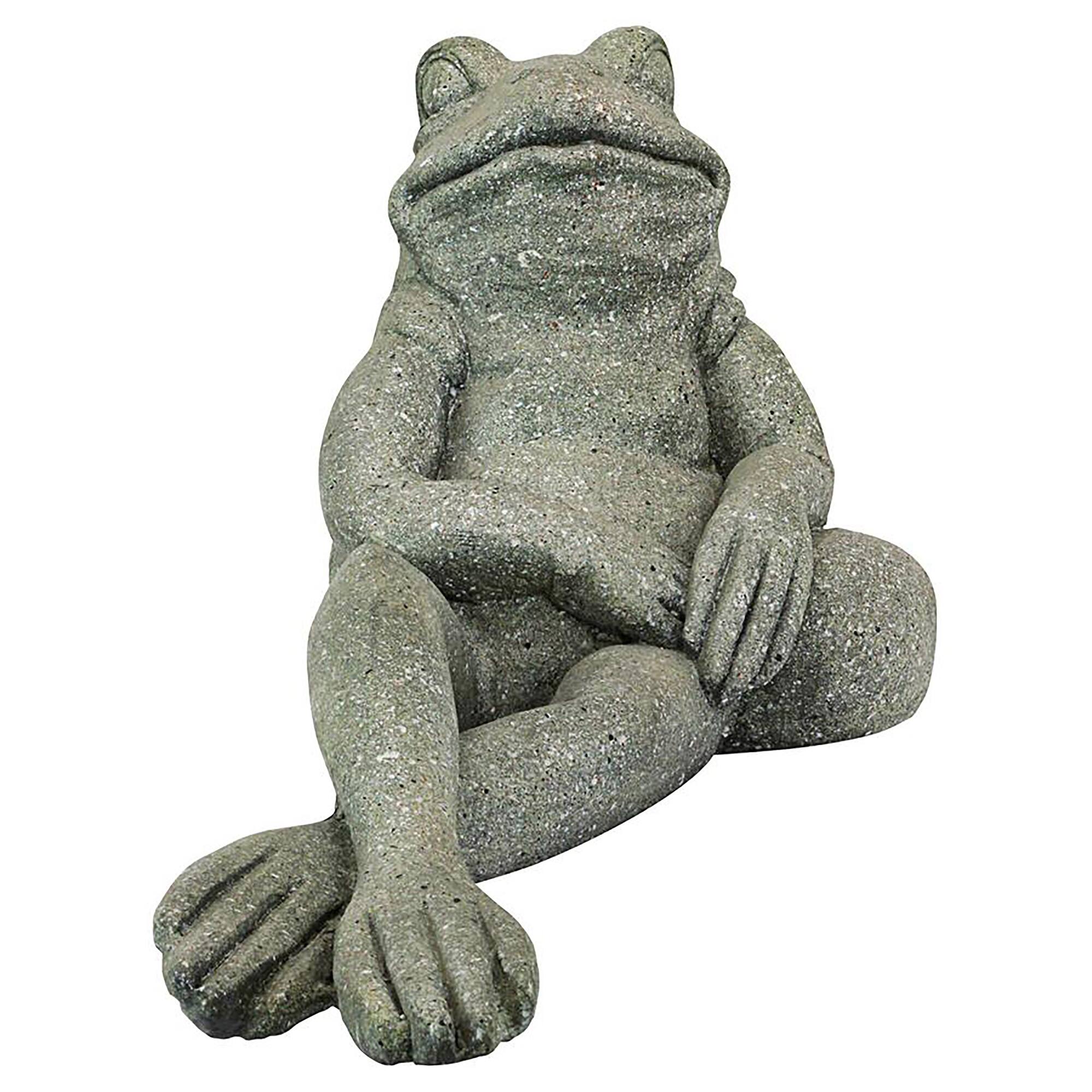Design Toscano 24" The Most Interesting Toad in the World Frog Garden Statue