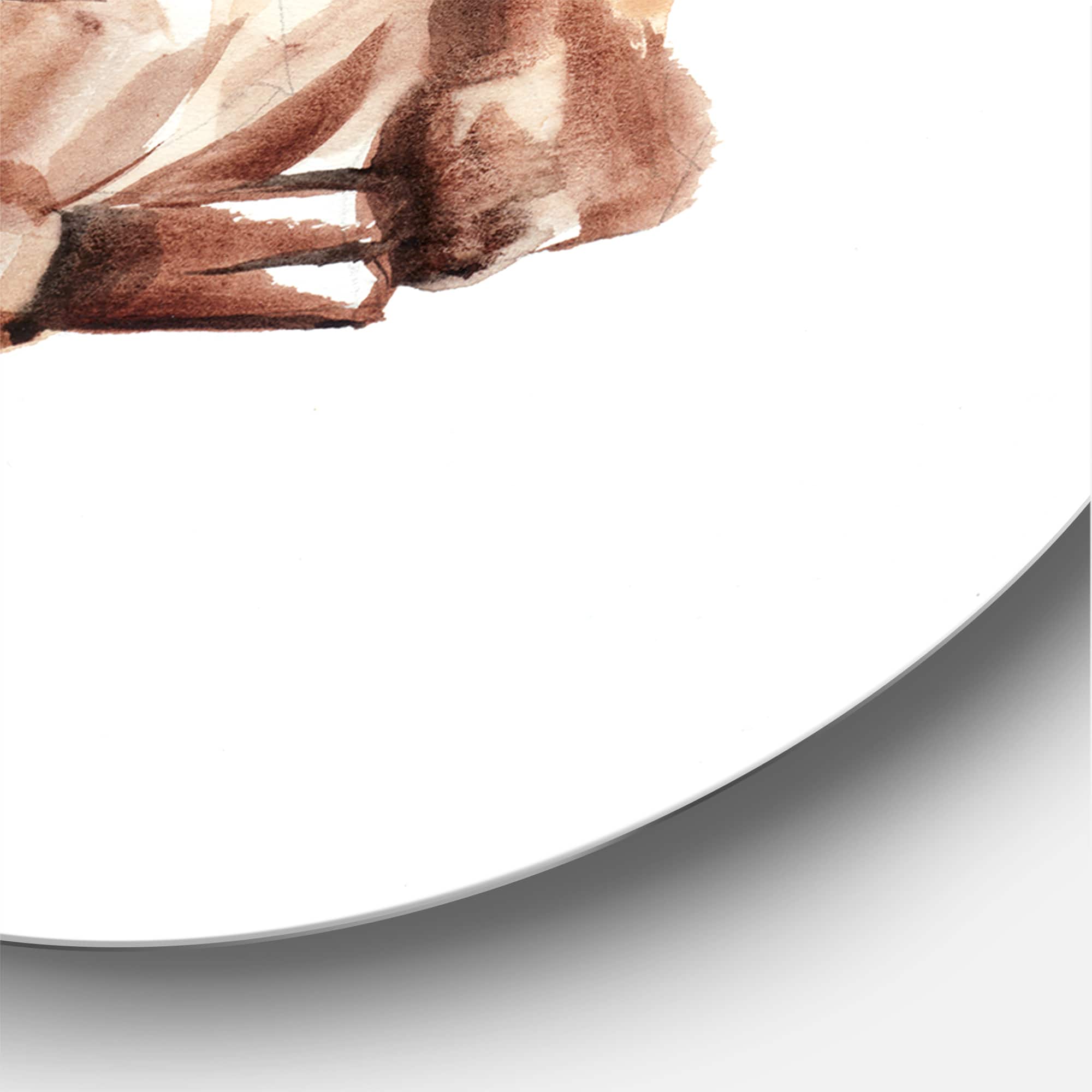 Designart - Portrait of Wild Ram With Mighty Horns II