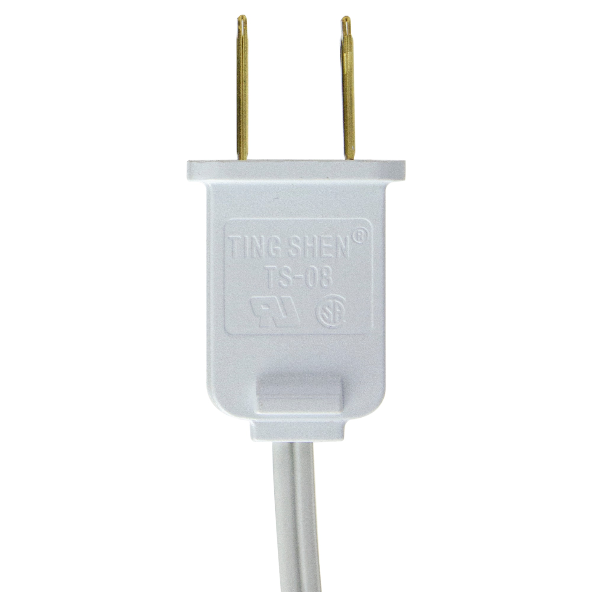 Christmas Village 6ft. White Replacement C7 Single Light Cord