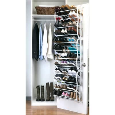 Mavivegue 9 Tiers Shoe Rack Tall Shoe Organizer Shoe Storage 3 Row