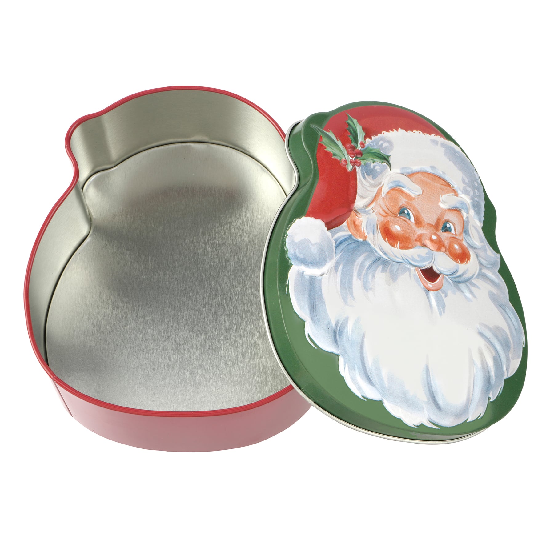 Santa Christmas Tin by Makery™