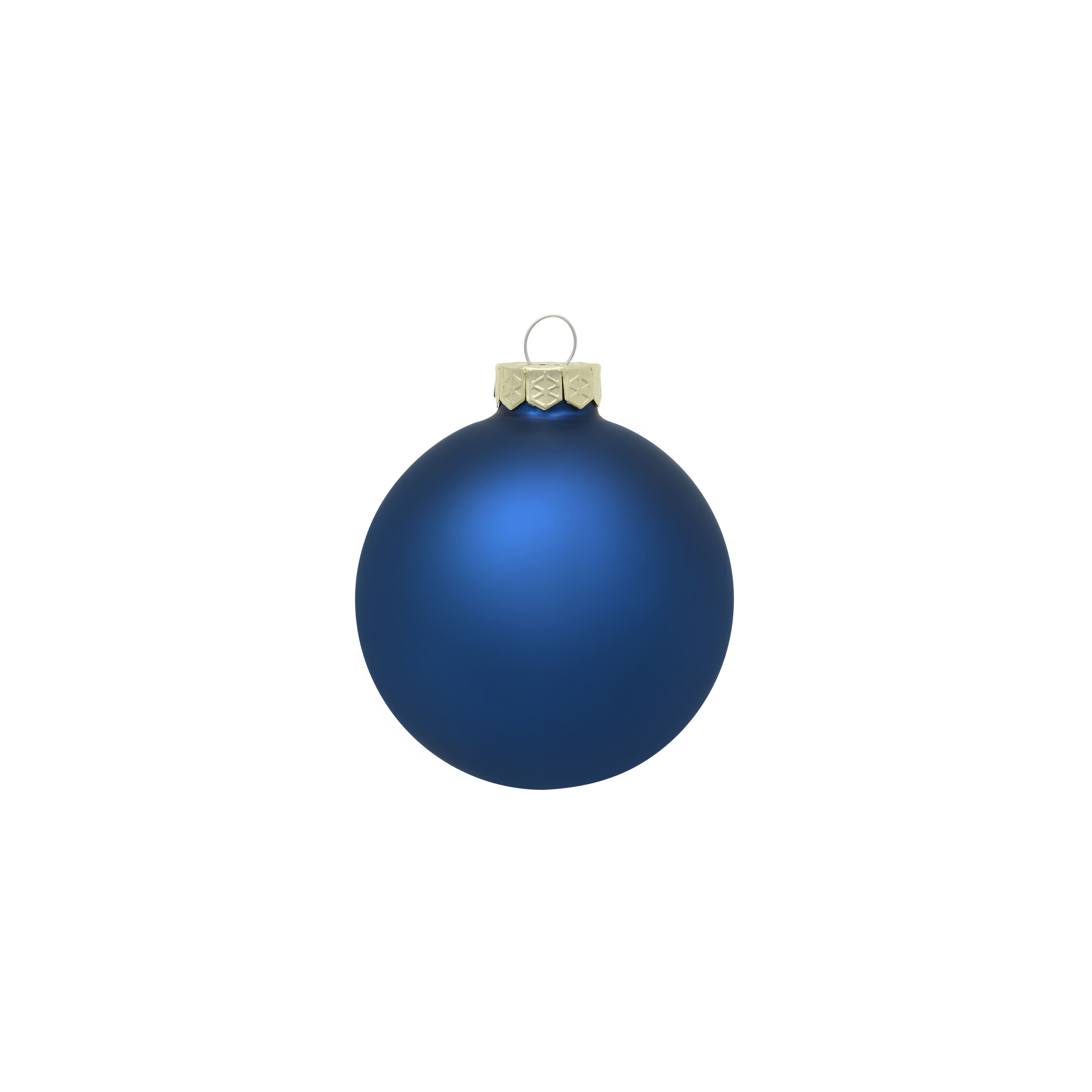 Whitehurst 12ct. 2.75&#x22; Matte Glass Ball Ornaments