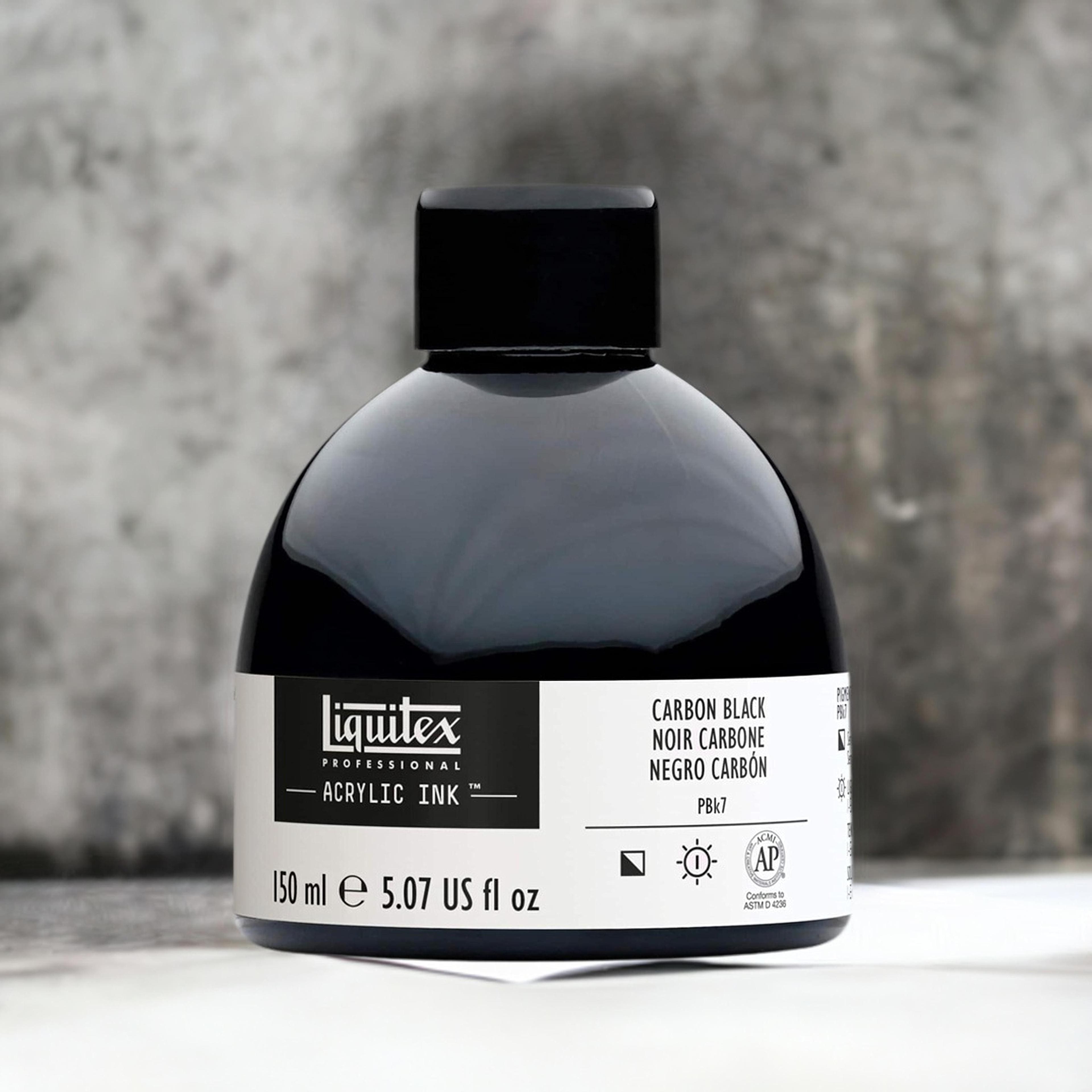 Liquitex&#xAE; Carbon Black Professional Acrylic INK!, 5.1oz