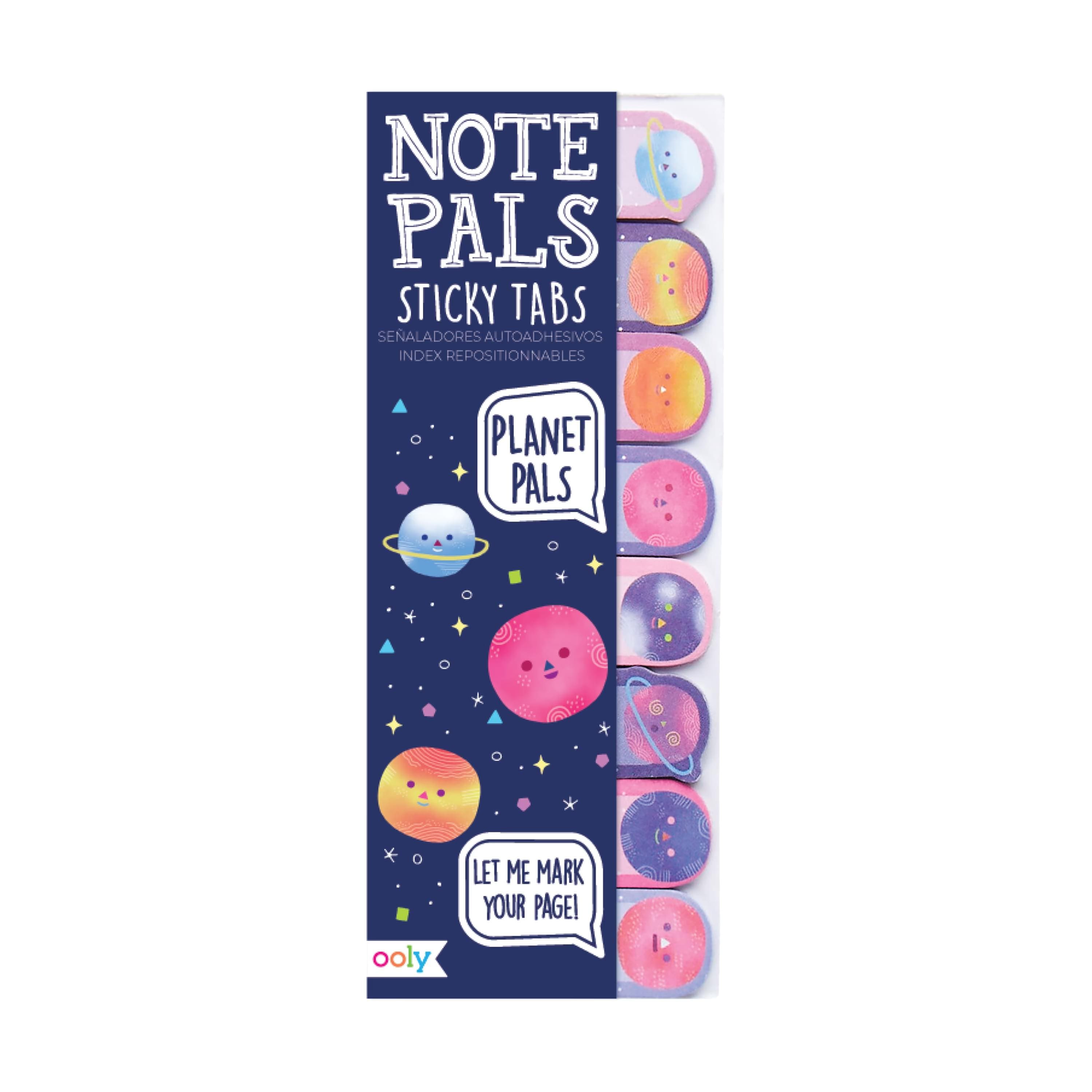 OOLY Note Pals Planet Pals Sticky Tabs